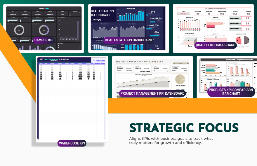 20+ Business KPI Template Bundle