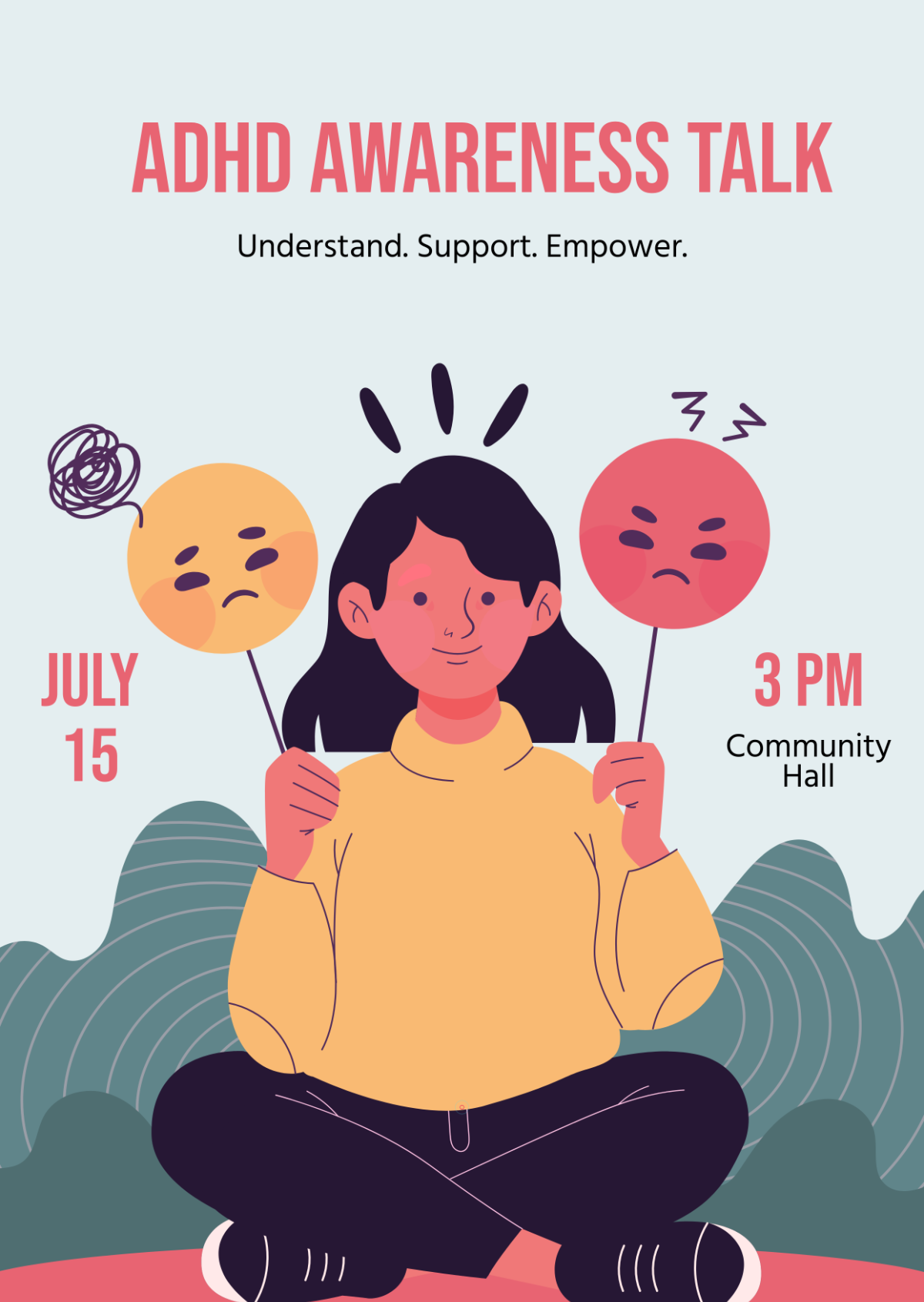 Free ADHD Flyer Template