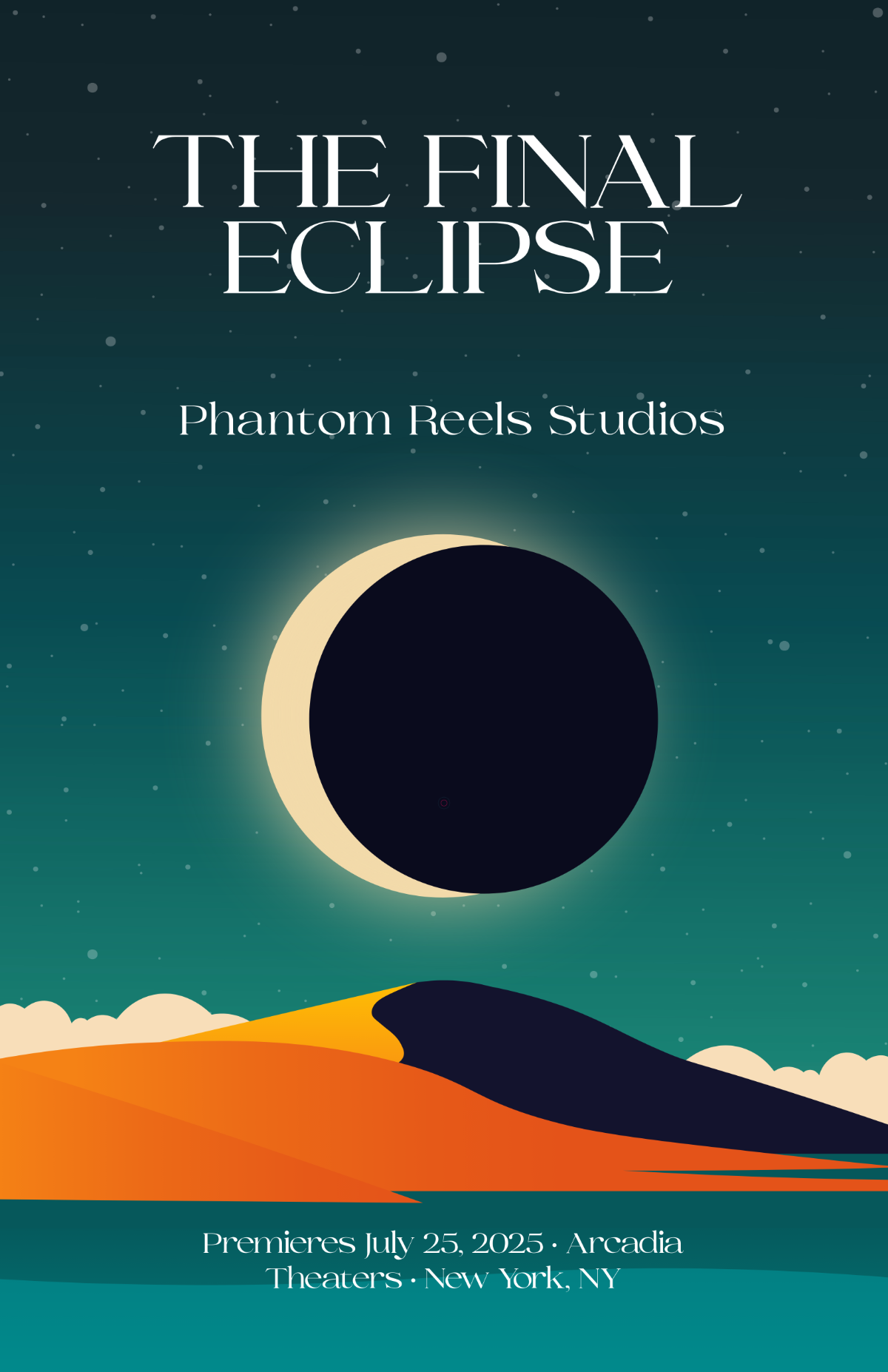 Free Cool Movie Poster Template