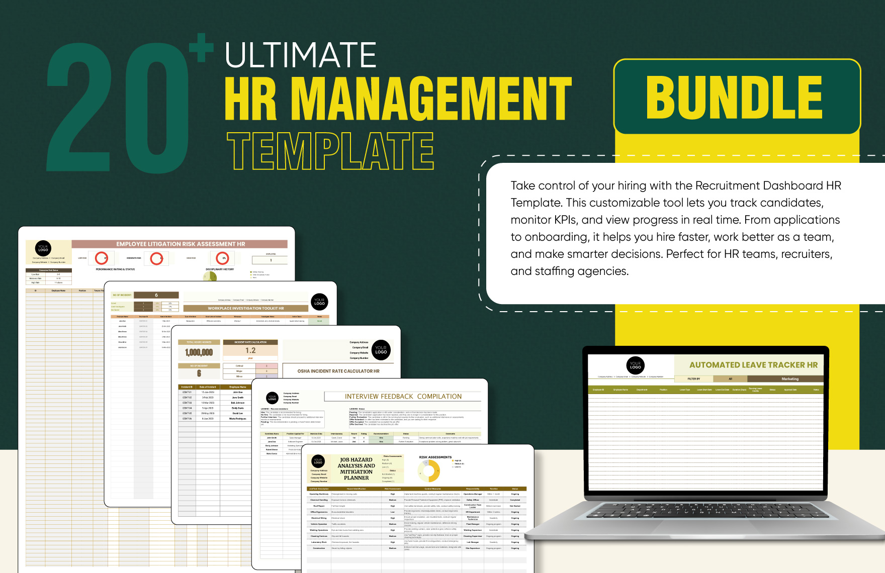 20+ Ultimate HR Management Template Bundle to Download