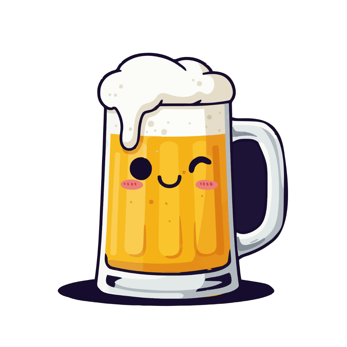 Free Graphic Beer Clipart Template