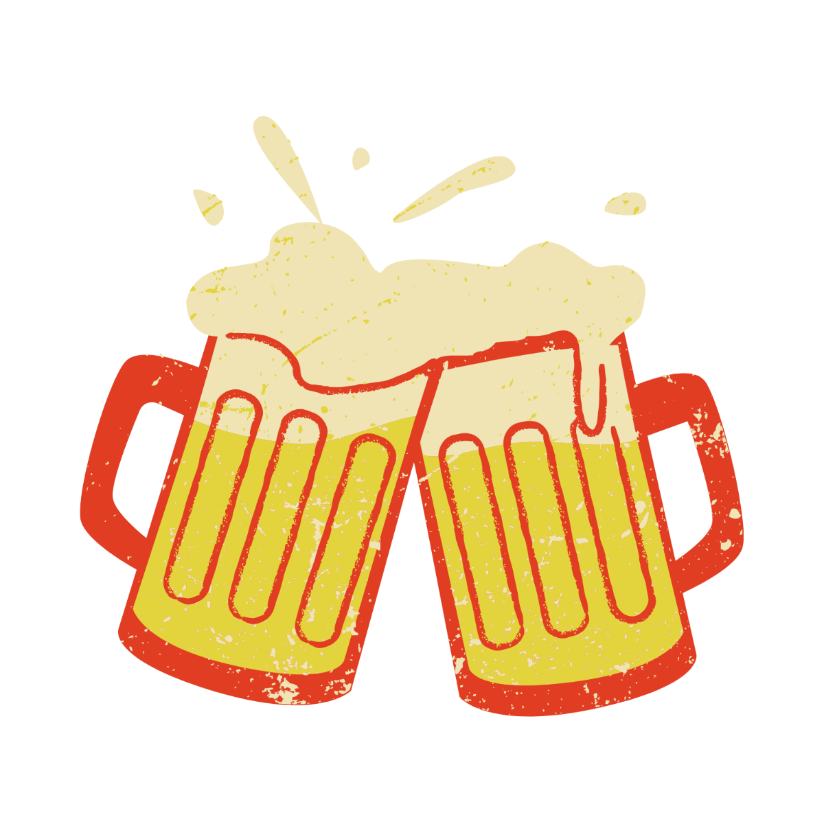 Free Retro Beer Clipart Template