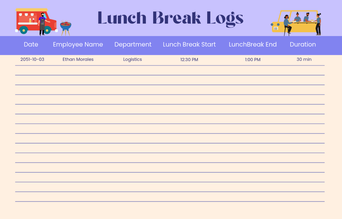 Lunch Break Template