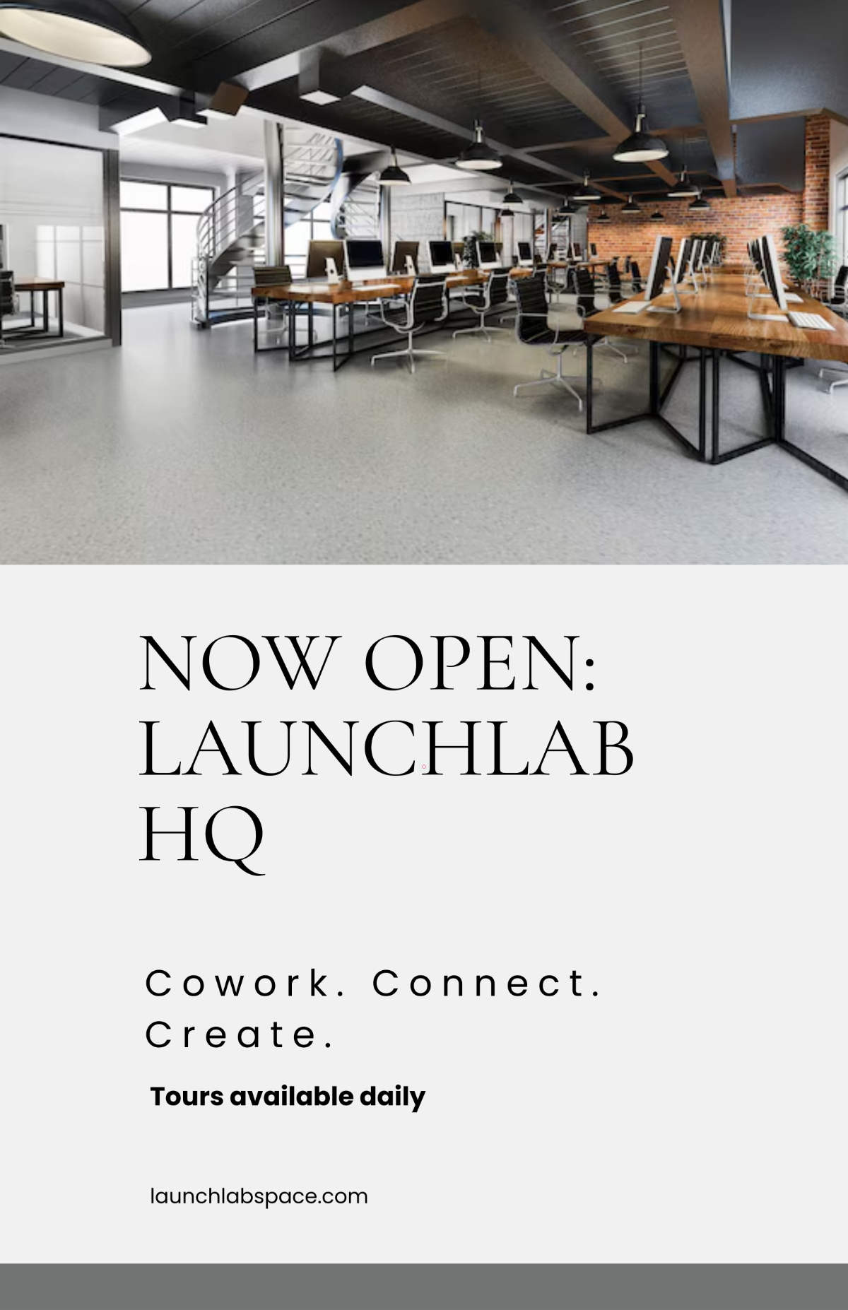 Free Office Startup Poster Template to Edit Online