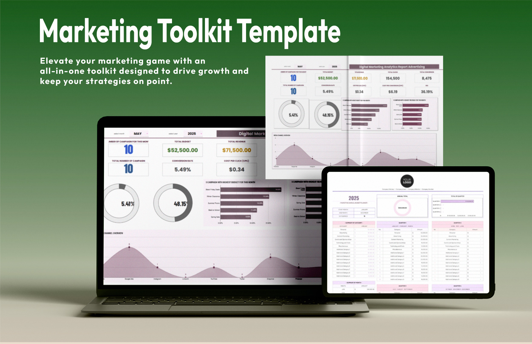 20+ Marketing Toolkit Template Bundle