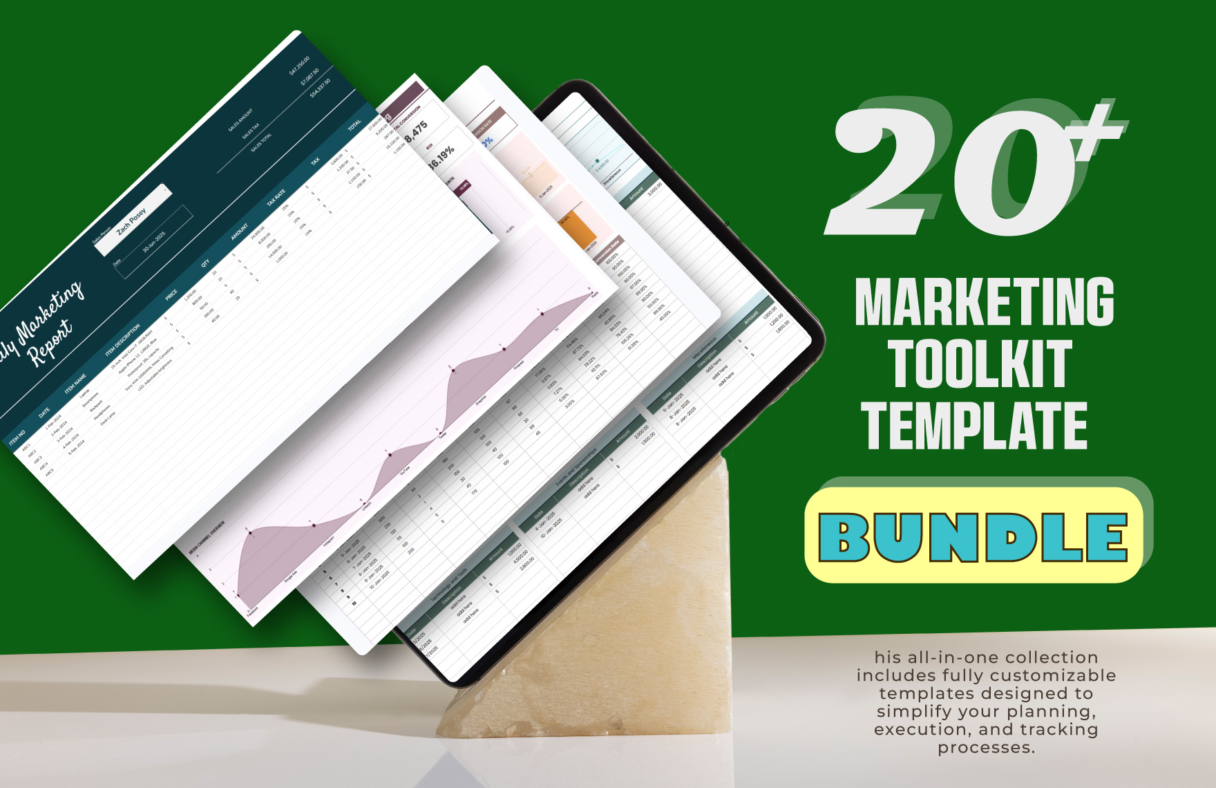 20+ Marketing Toolkit Template Bundle