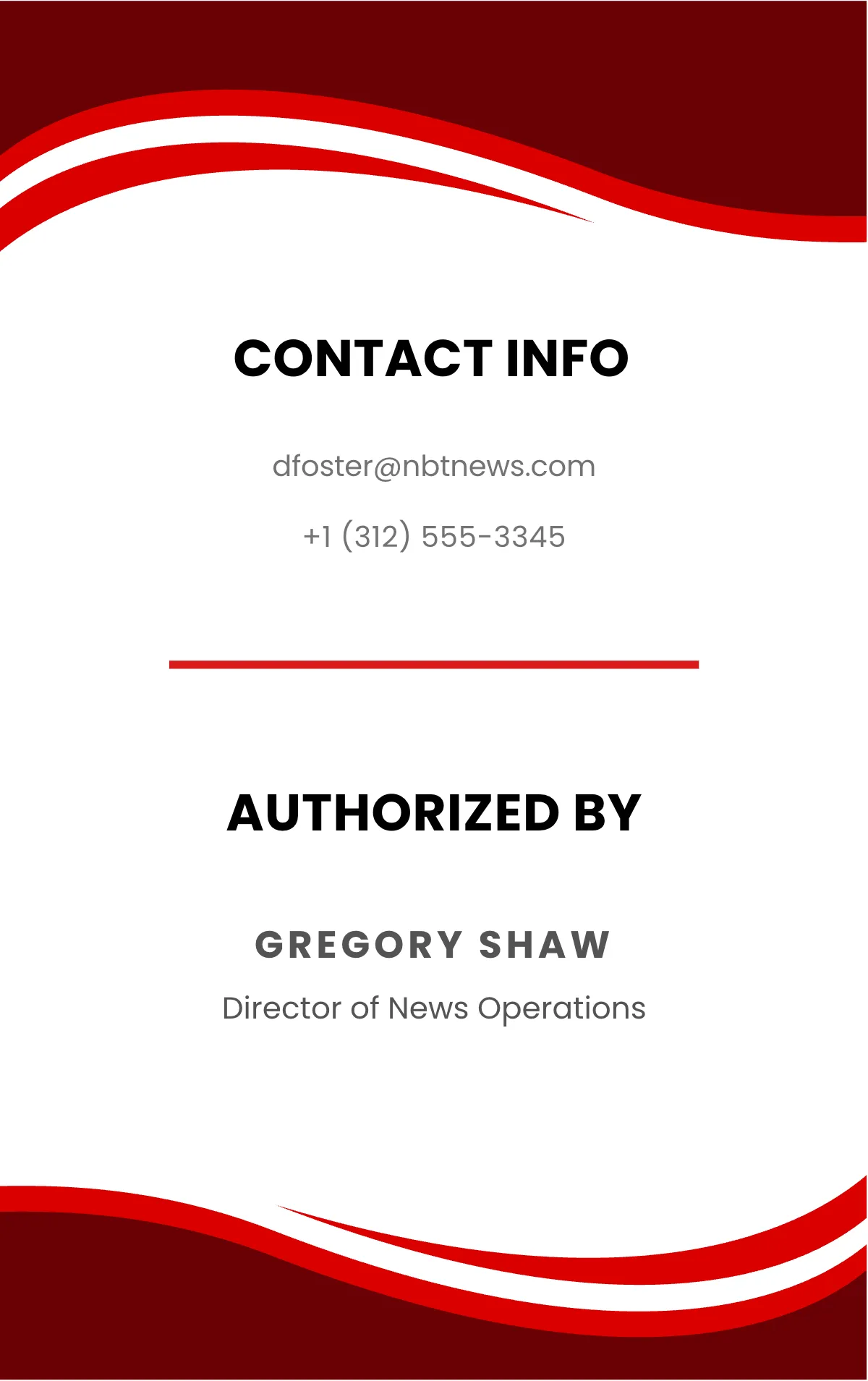 Free Press ID Badge Design Template to Edit Online