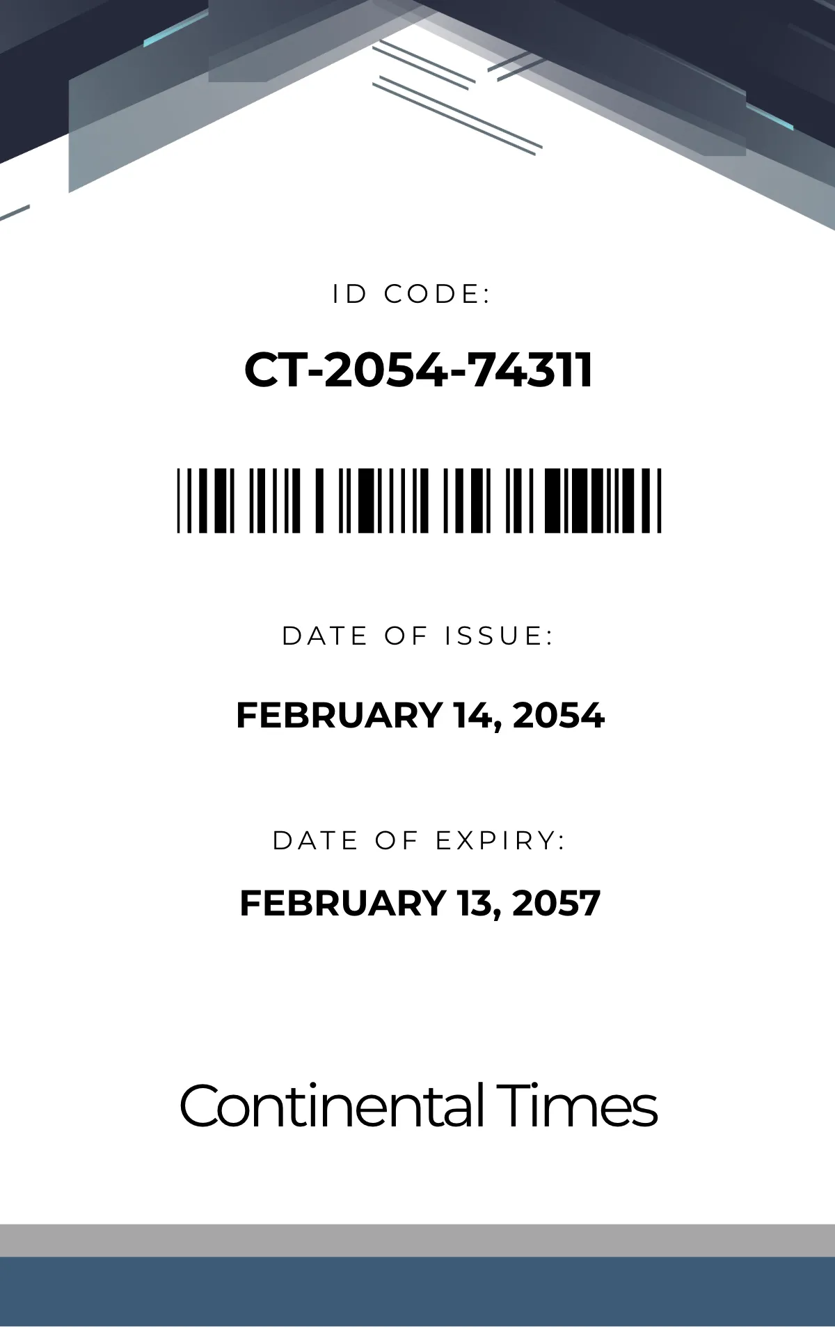 Free Press Reporter ID Badge Template to Edit Online