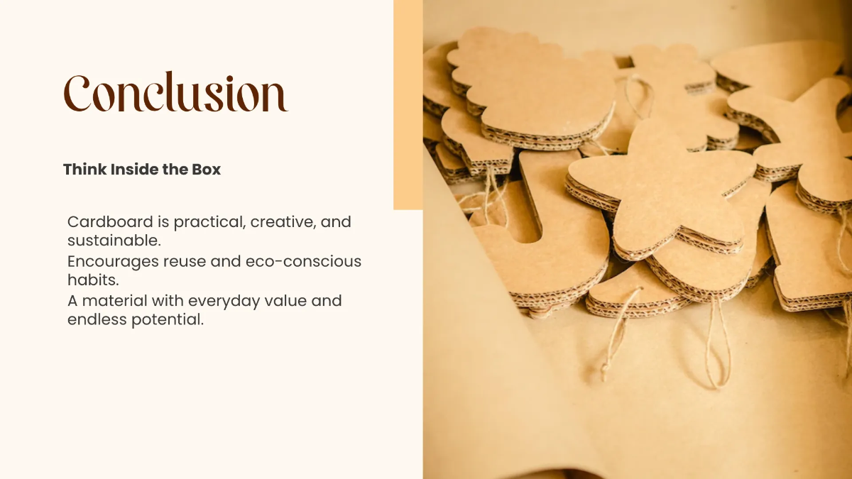 Free Cardboard Presentation Template to Edit Online