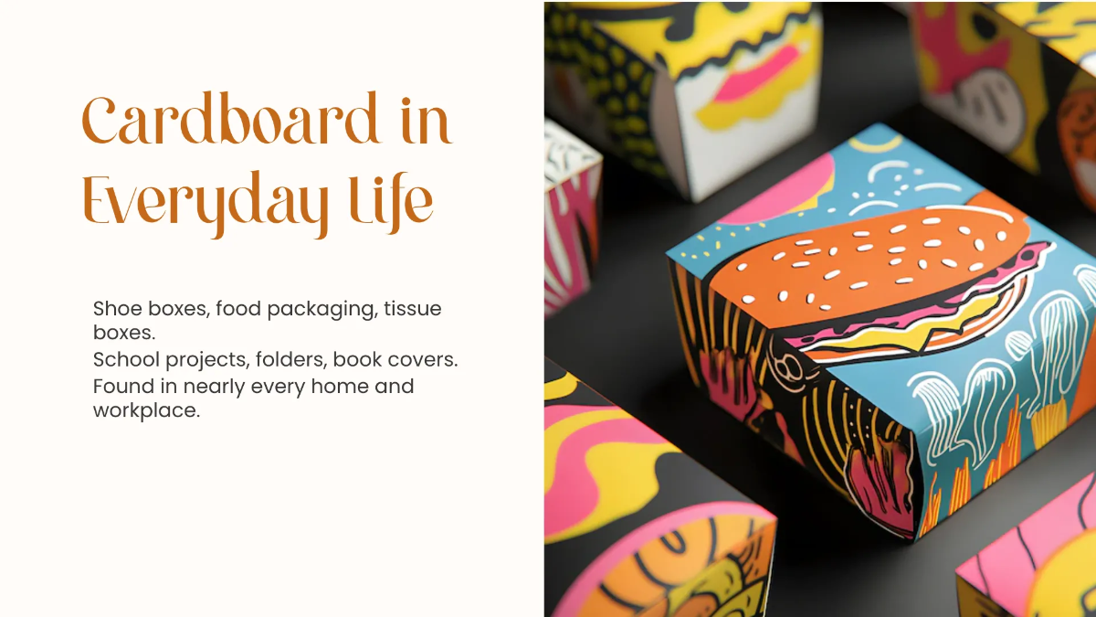 Free Cardboard Presentation Template to Edit Online