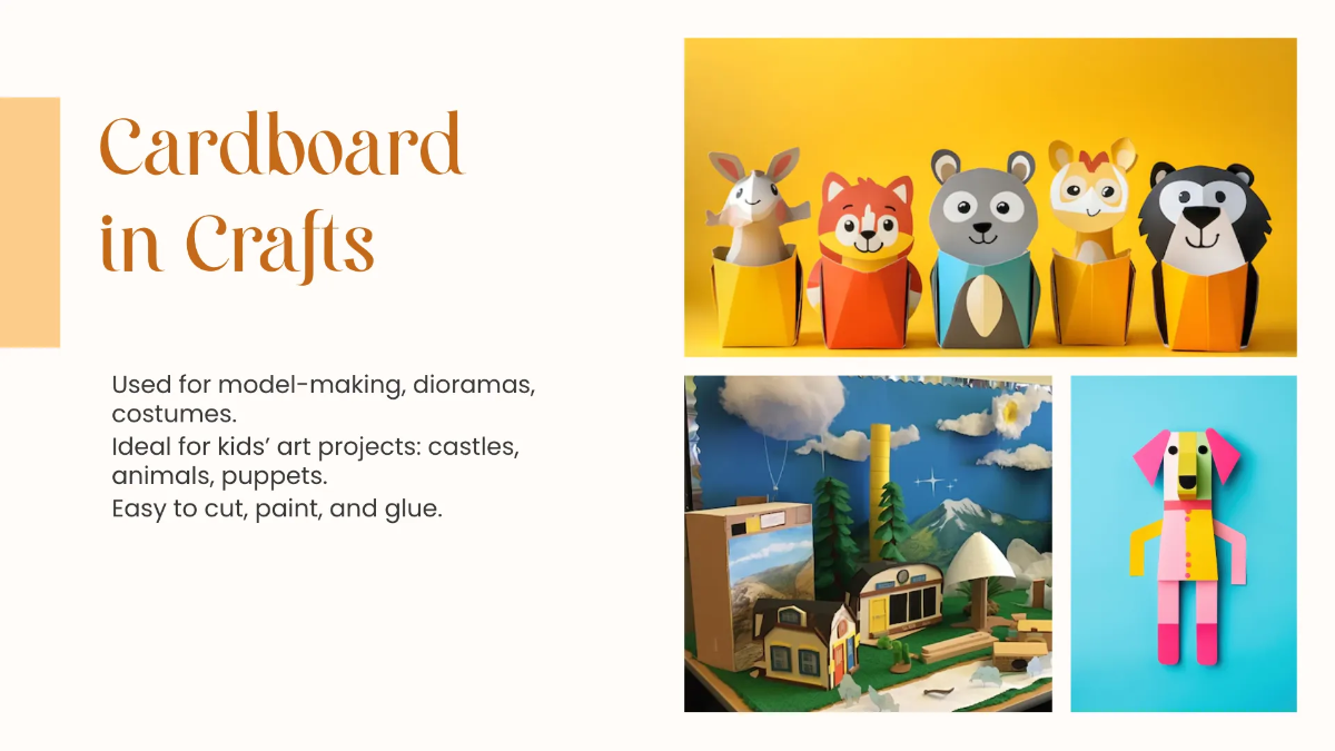 Free Cardboard Presentation Template to Edit Online