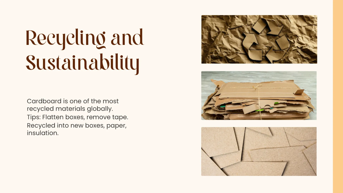 Free Cardboard Presentation Template to Edit Online