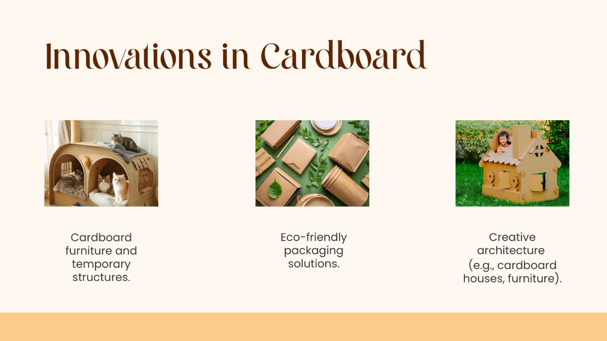 Free Cardboard Presentation Template to Edit Online