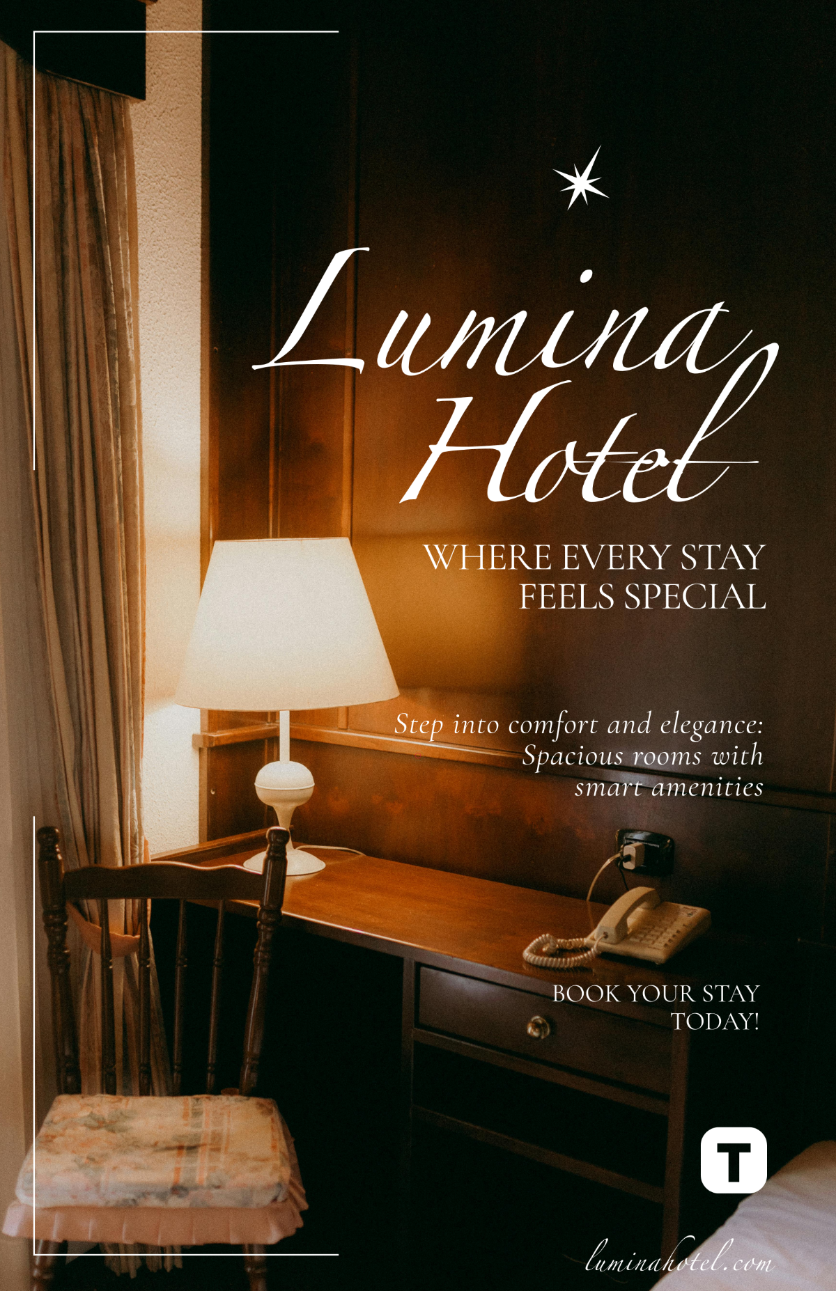 Free Hospitality Poster Template