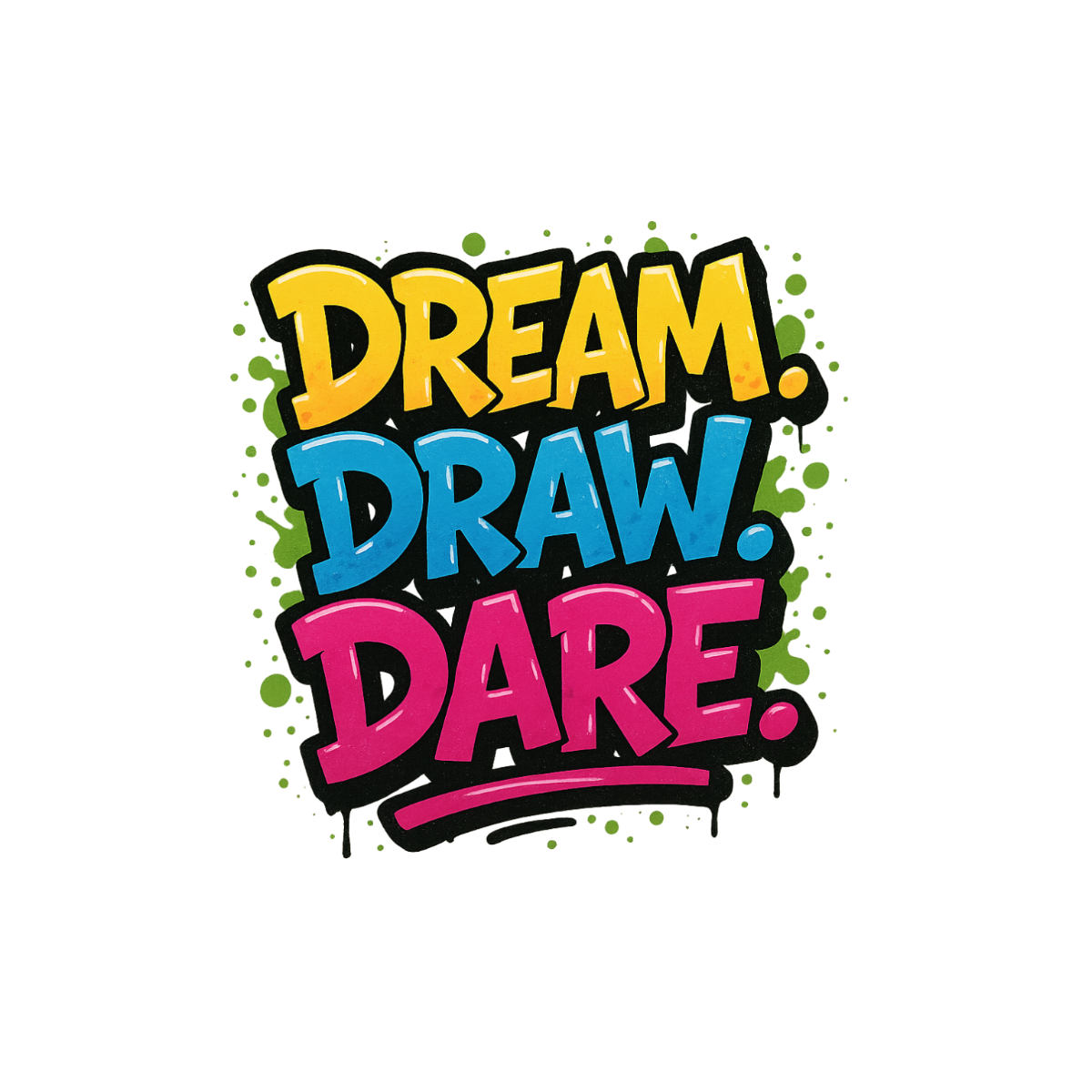 Free Graffiti Clipart Template