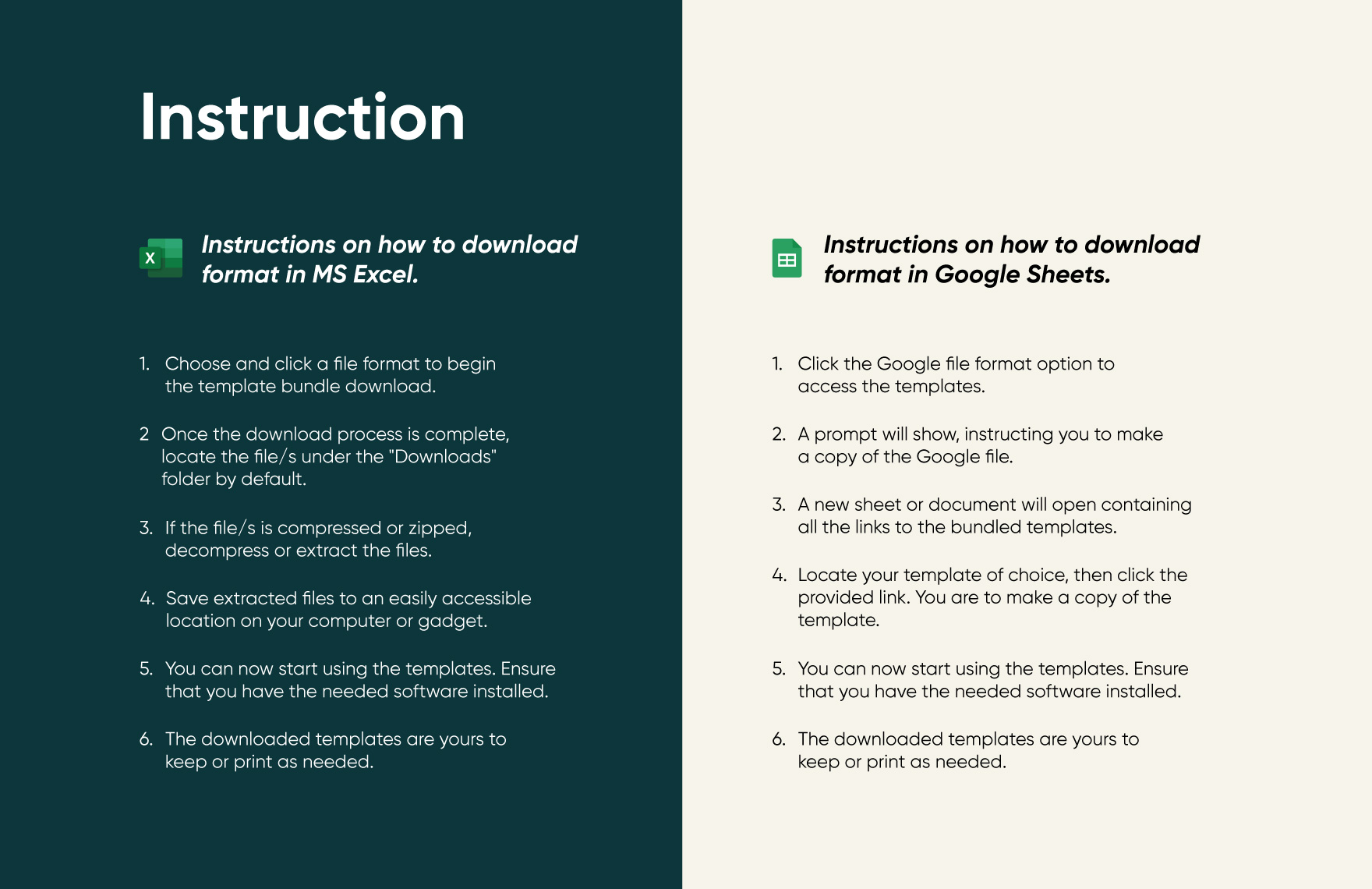 20+ Purchase Order Template Bundle