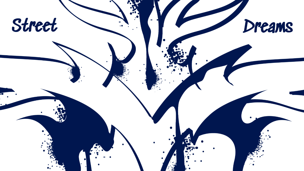 Transparent Graffiti Template
