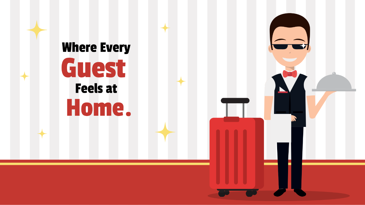 Free Hospitality Background Template