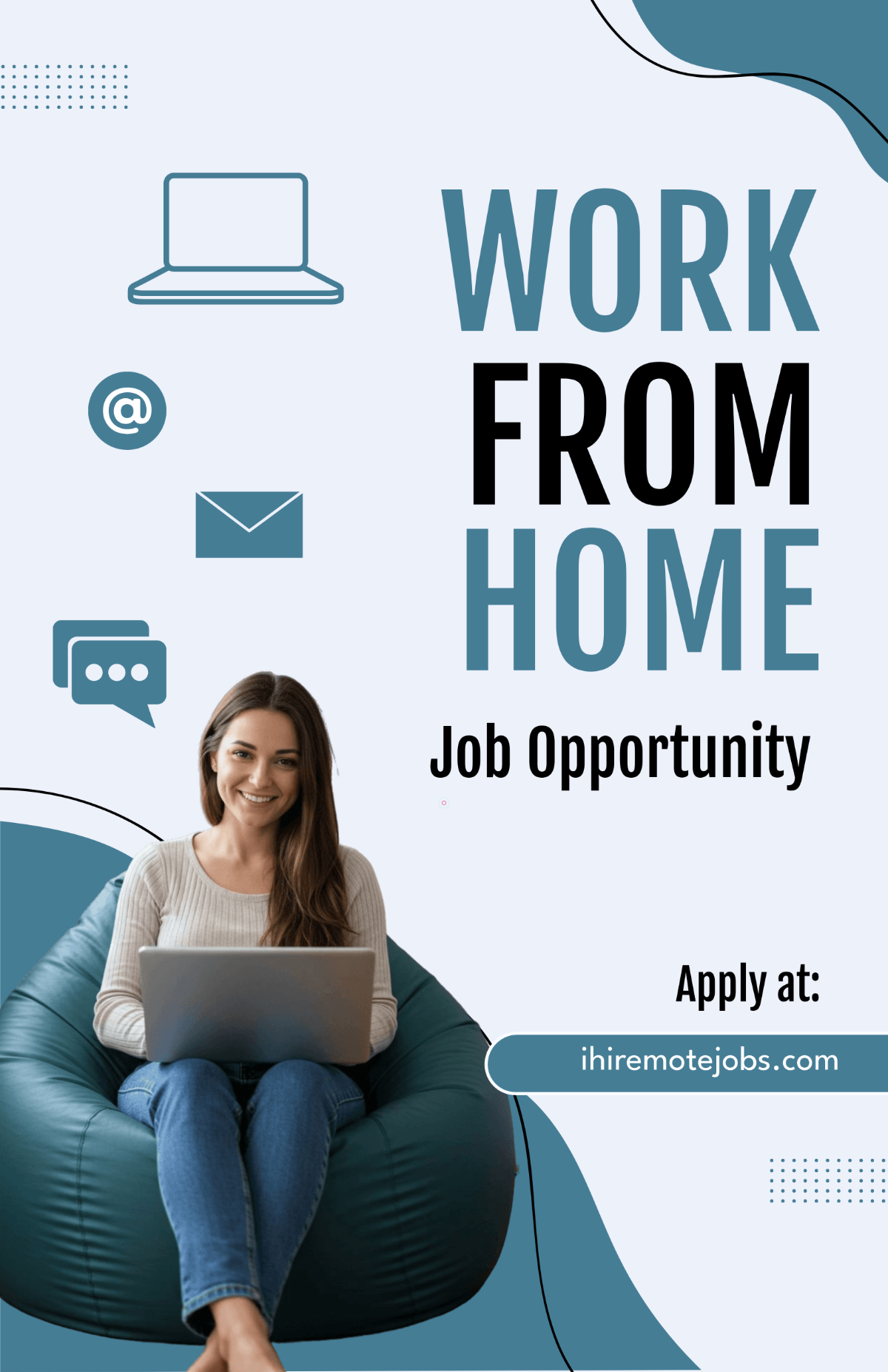 Free Work From Home Job Opportunity Poster Template