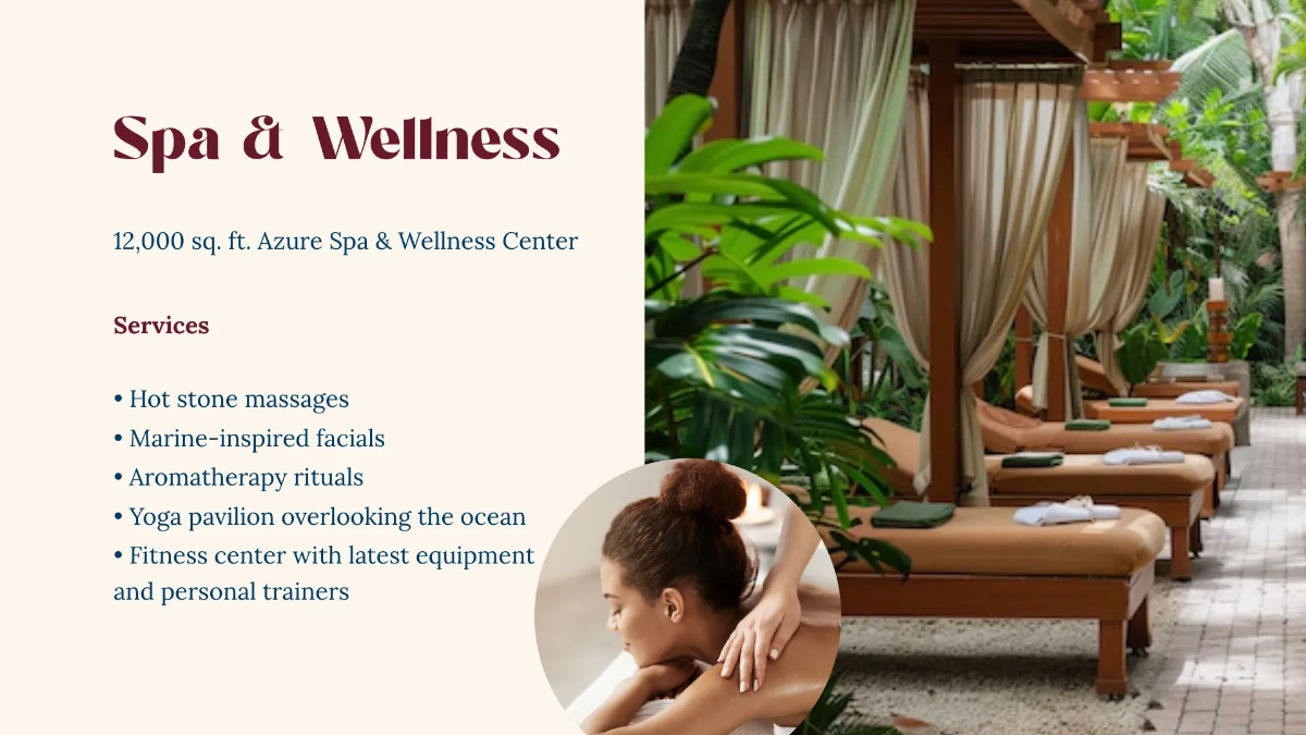 Free Hospitality Presentation Template to Edit Online