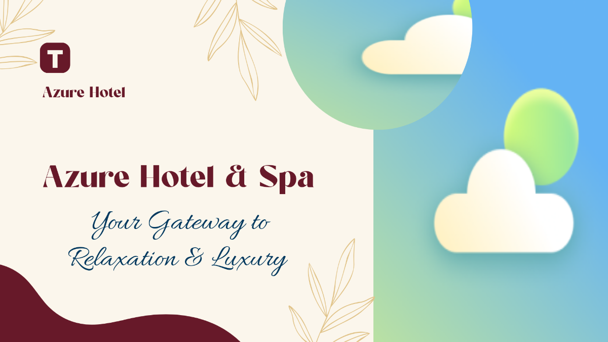 Free Hospitality Presentation Template
