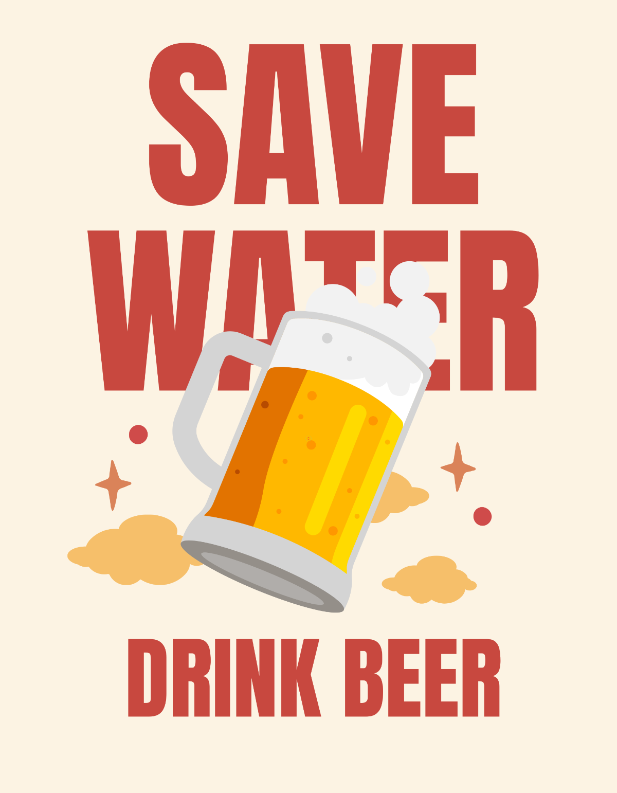 Free International Beer Day Shirt Template