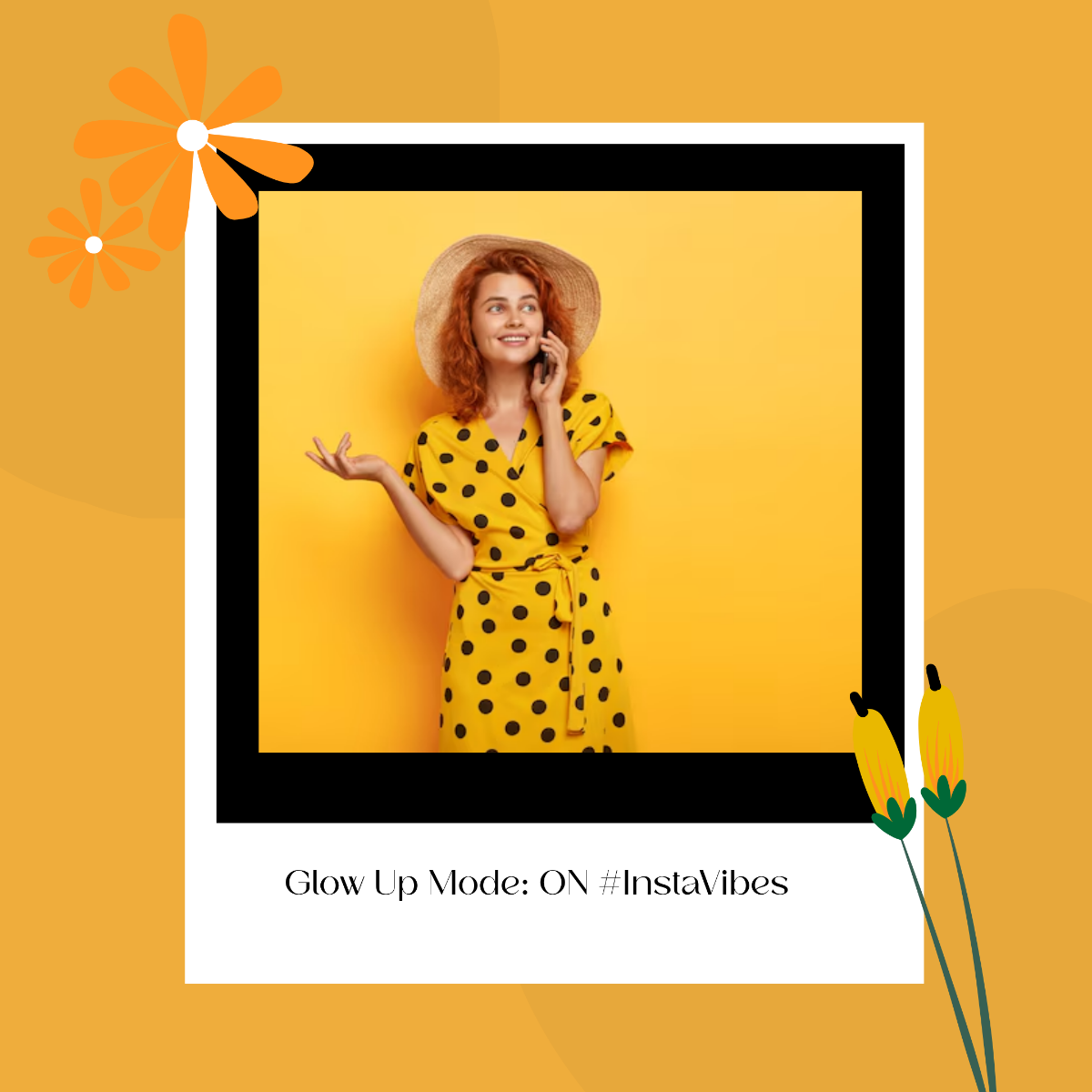 Free Digital Instagram Frame Template