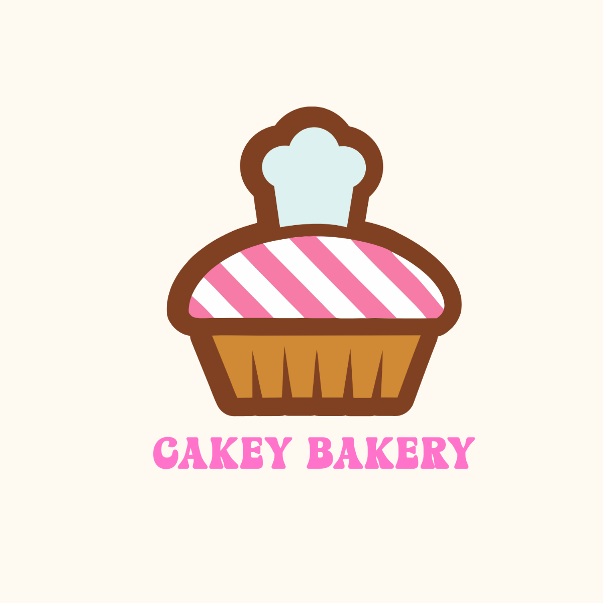 Bakery Cake Logo
