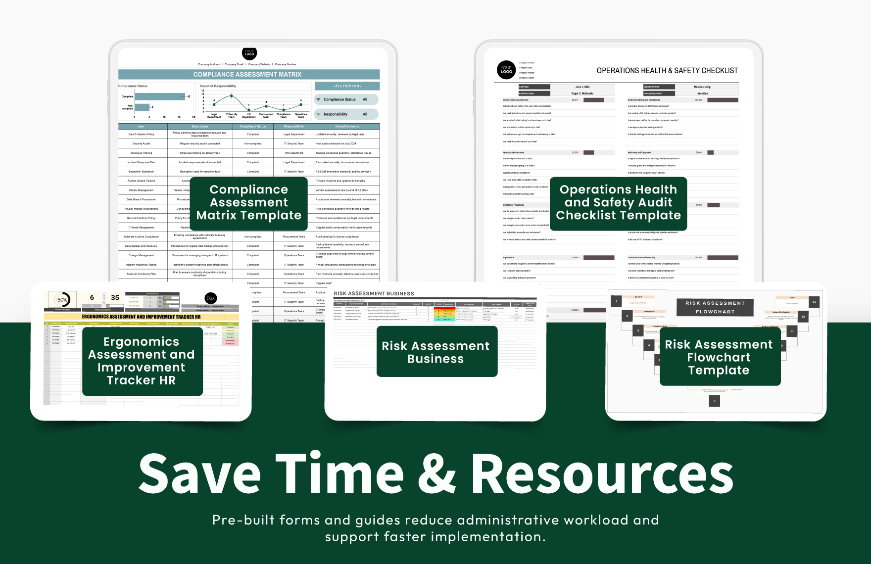 40+ Health & Safety Kit Template Bundle
