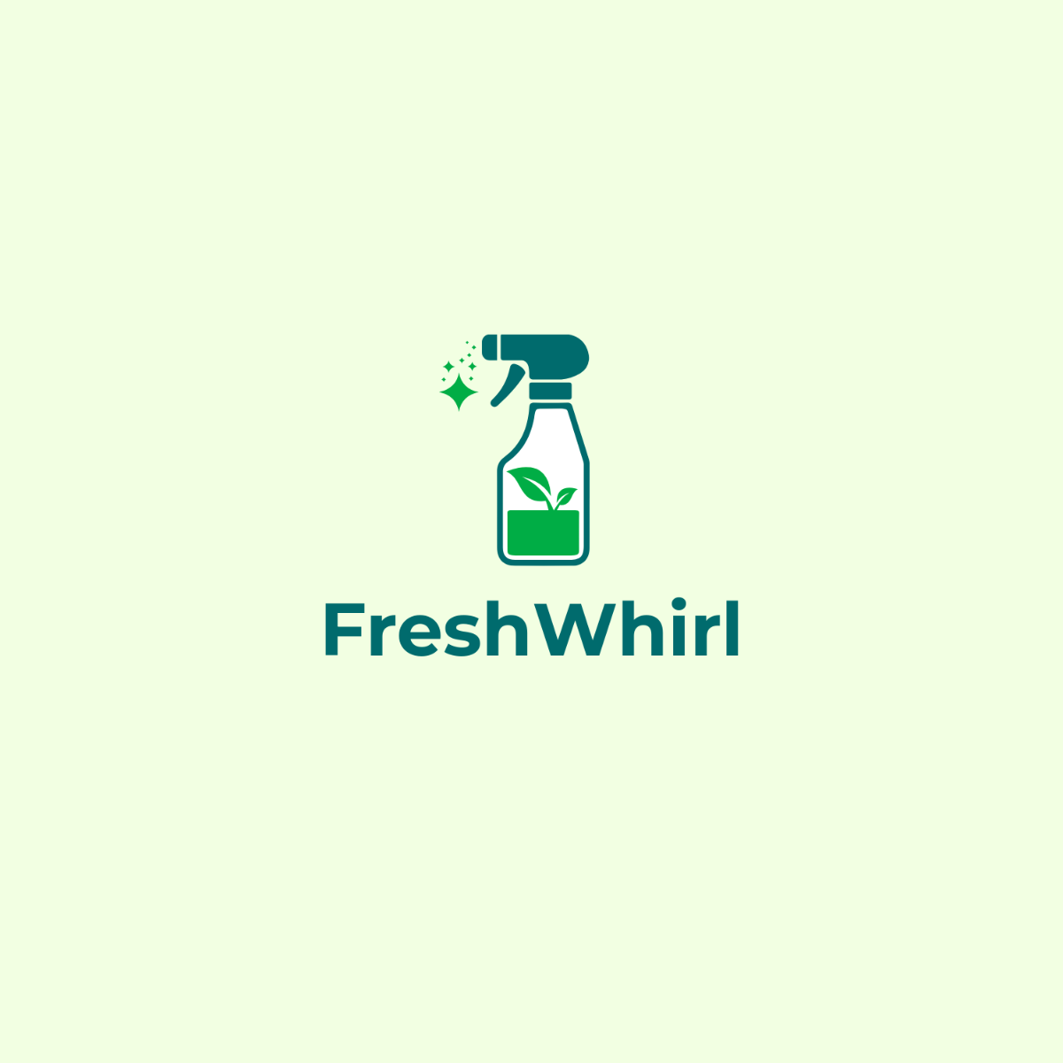 Eco-Friendly Cleaning Logo