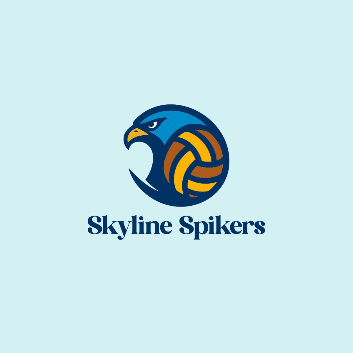 Free Volleyball Team Logo to Edit Online