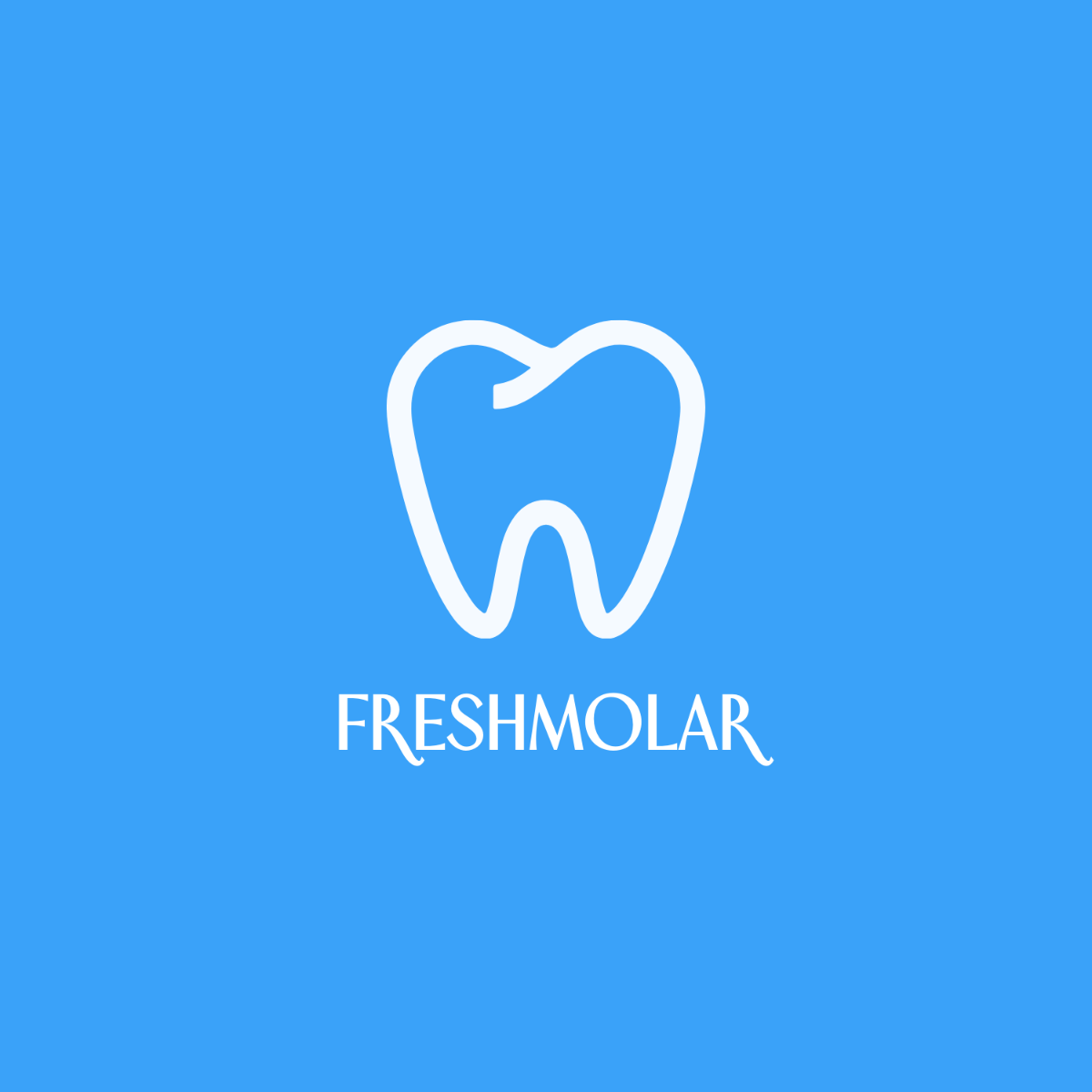 Minimalist Dental Logo Minimalist Dental Logo