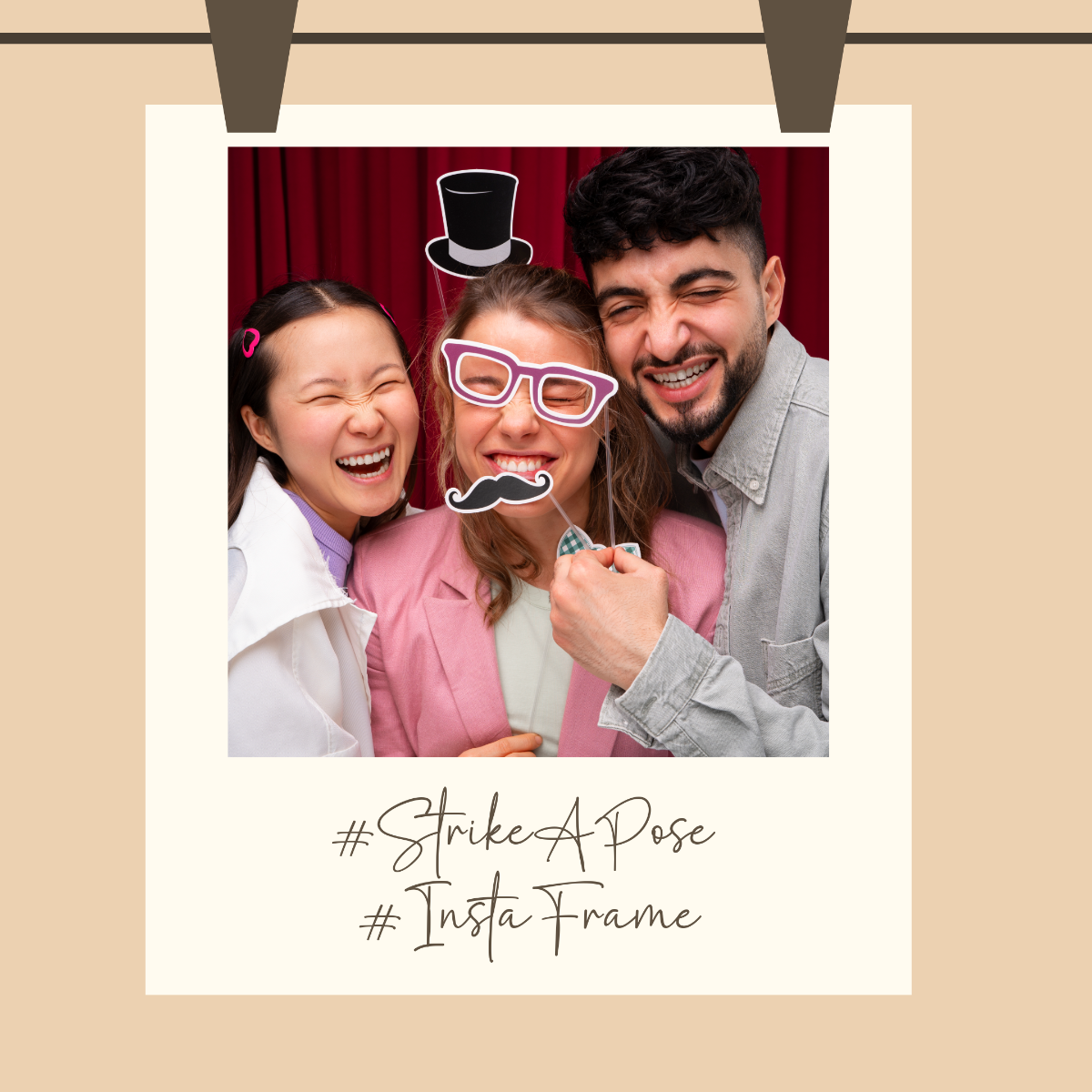 Free Photo Booth Instagram Frame Template