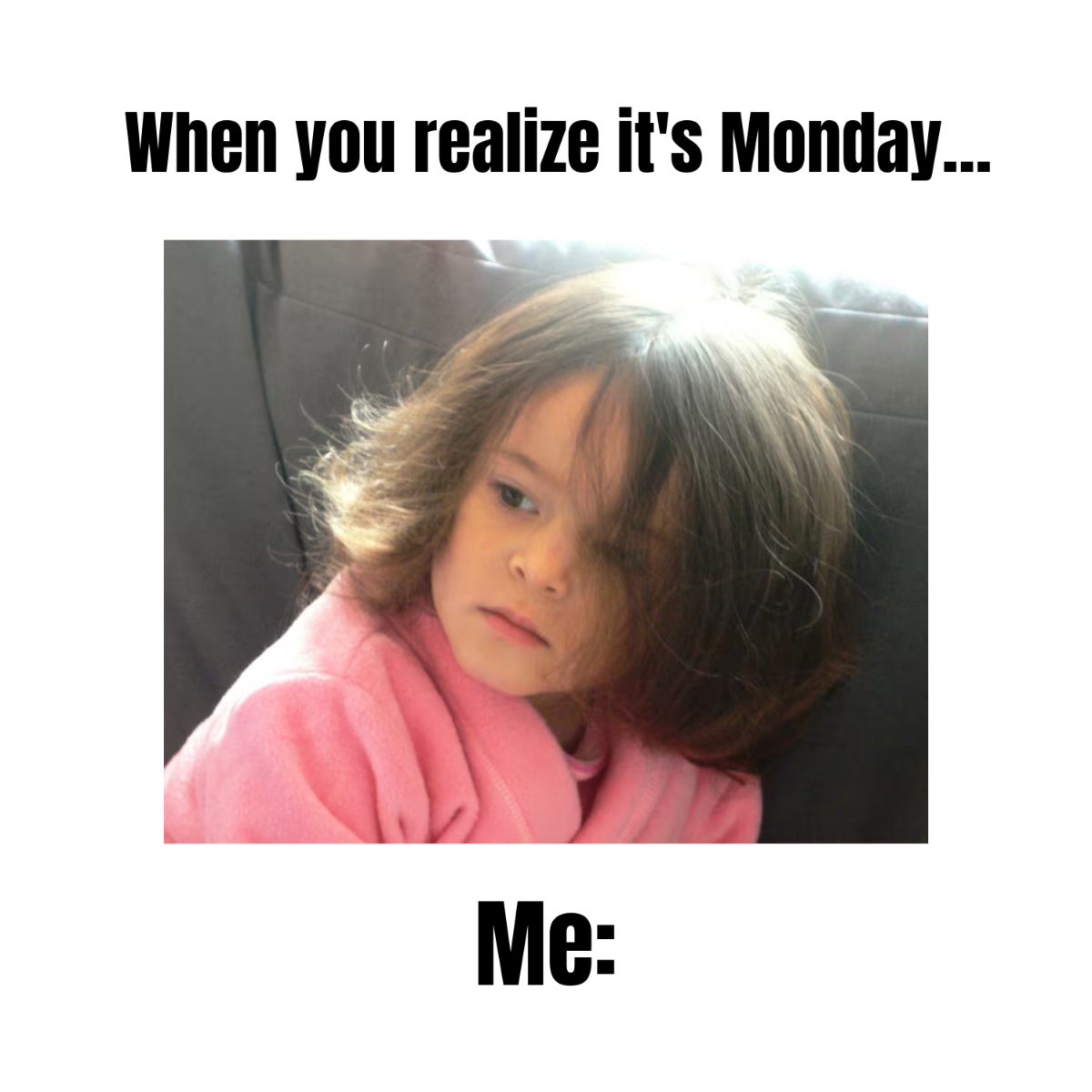 Free Monday Meme Template to Edit Online