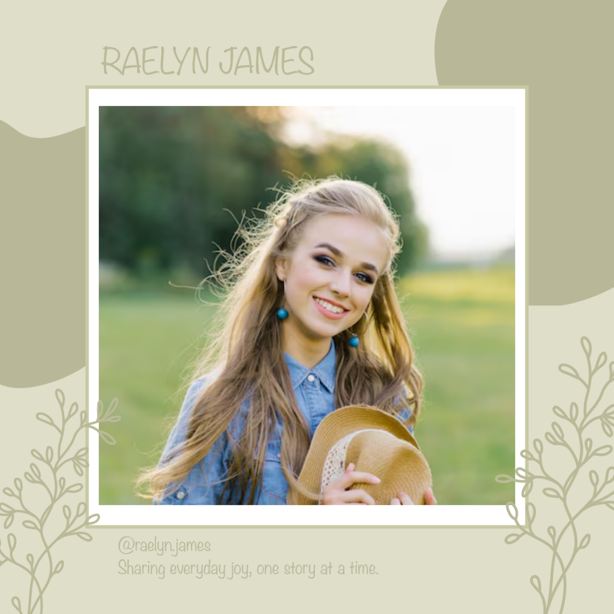 Free Instagram Profile Frame Template