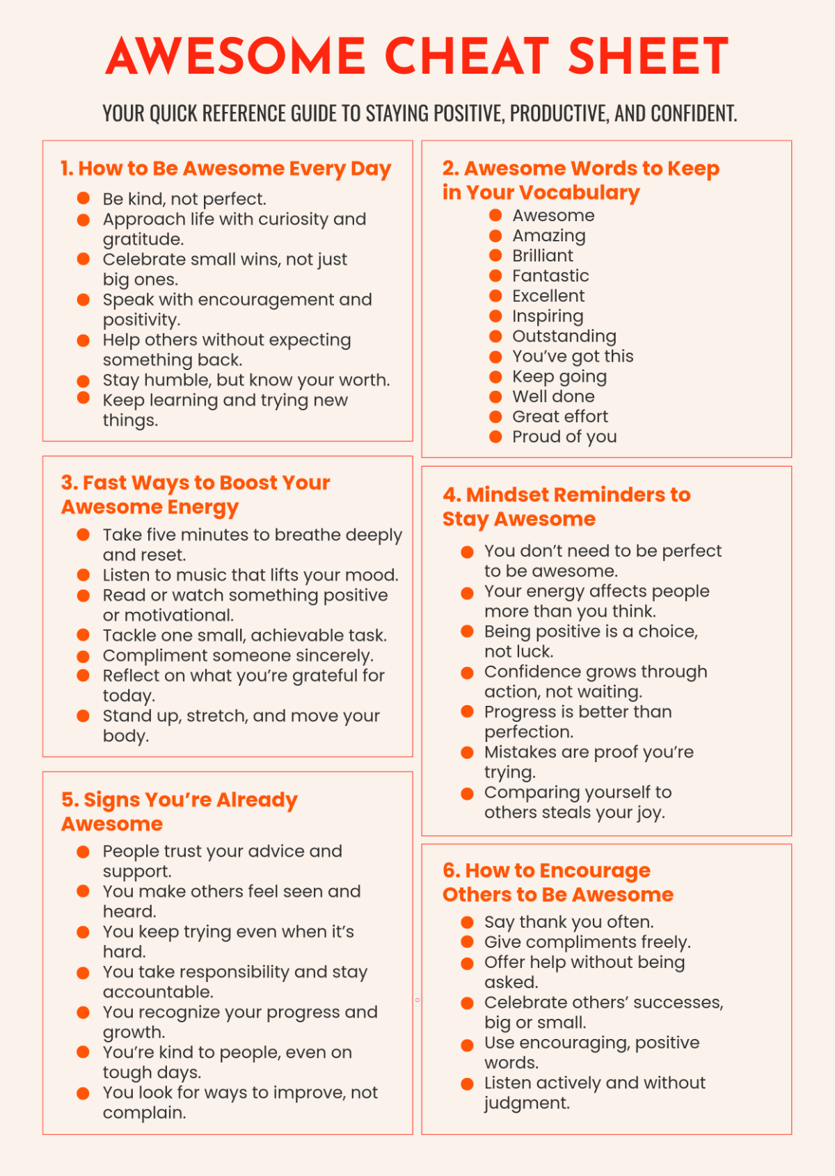Free Awesome Resume Template to - Awesome Cheat Sheet Template Edit Online