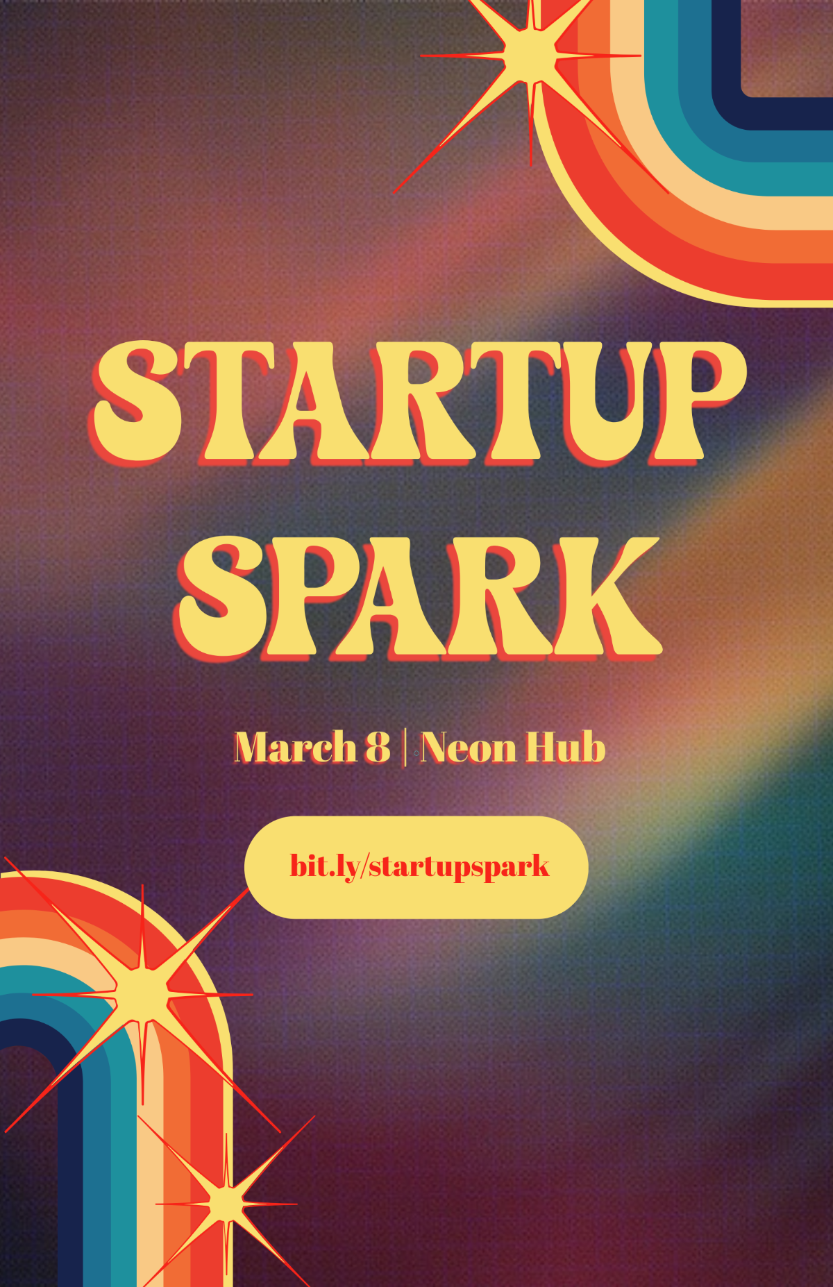 FREE Retro Startup Poster Template