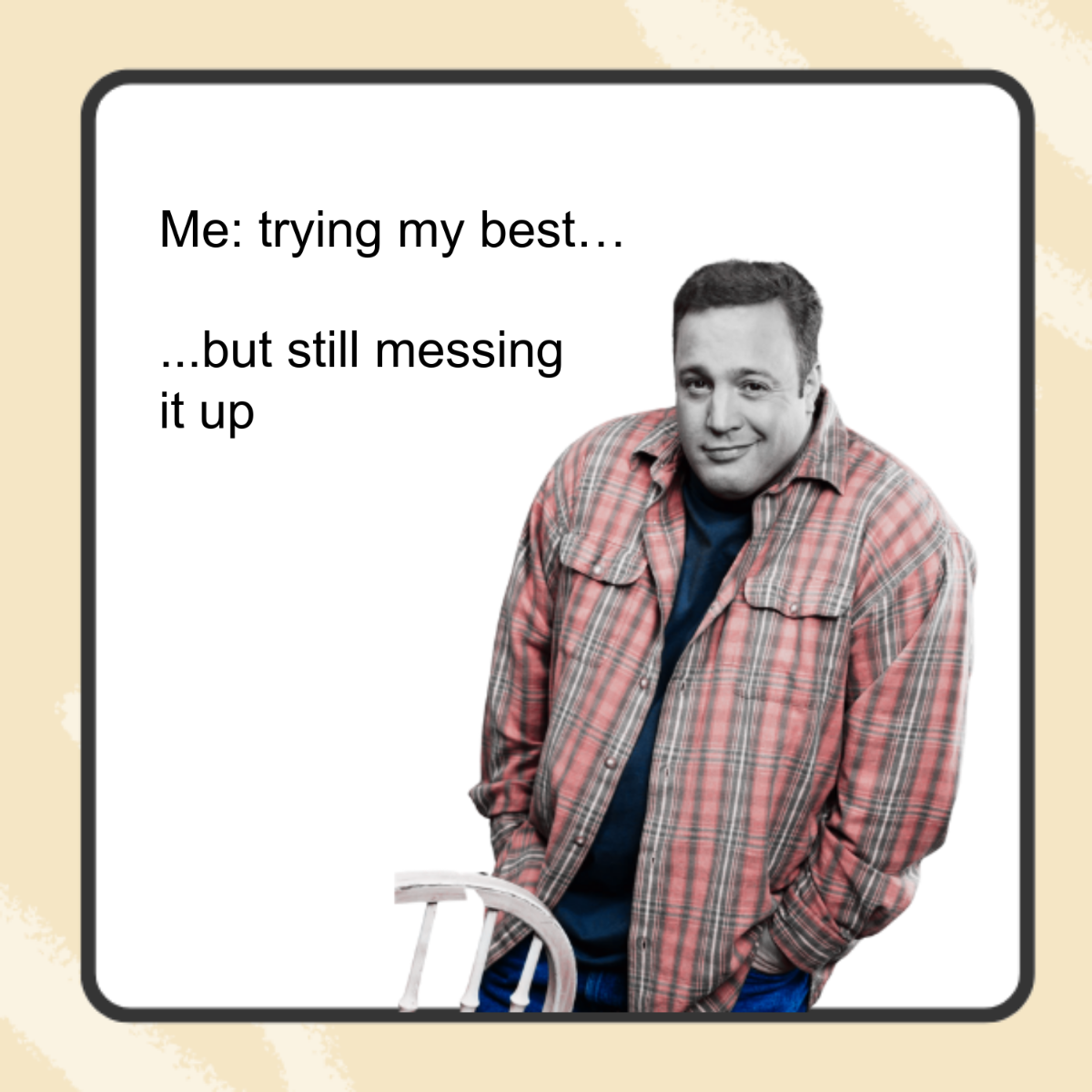Free Kevin James Meme Template