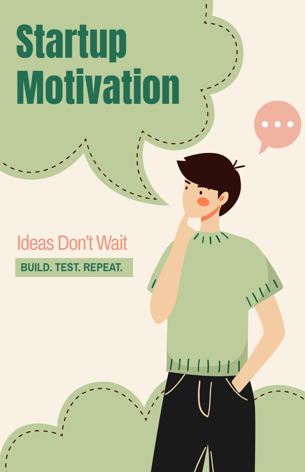 FREE Startup Motivational Poster Template