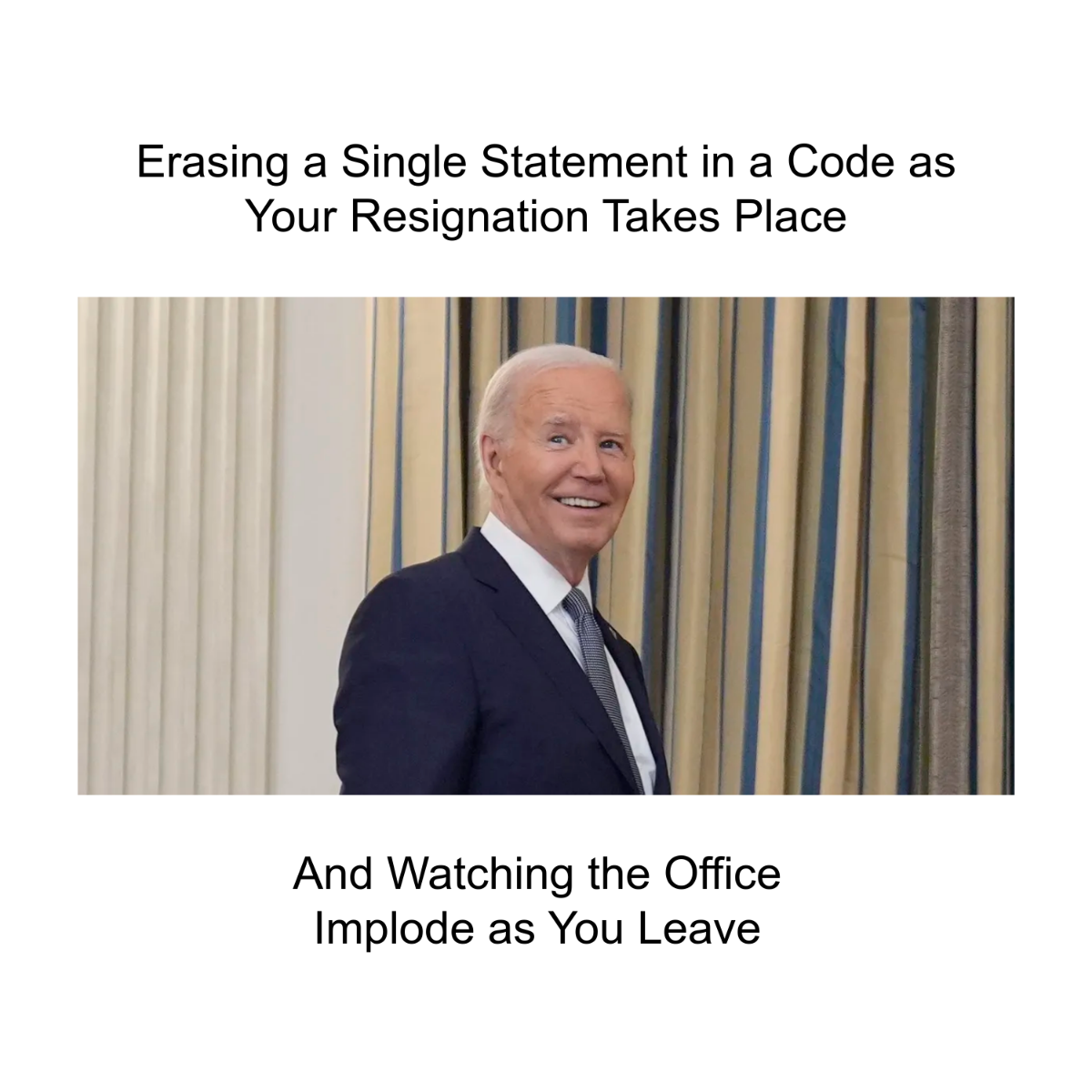 Free Biden Meme Template