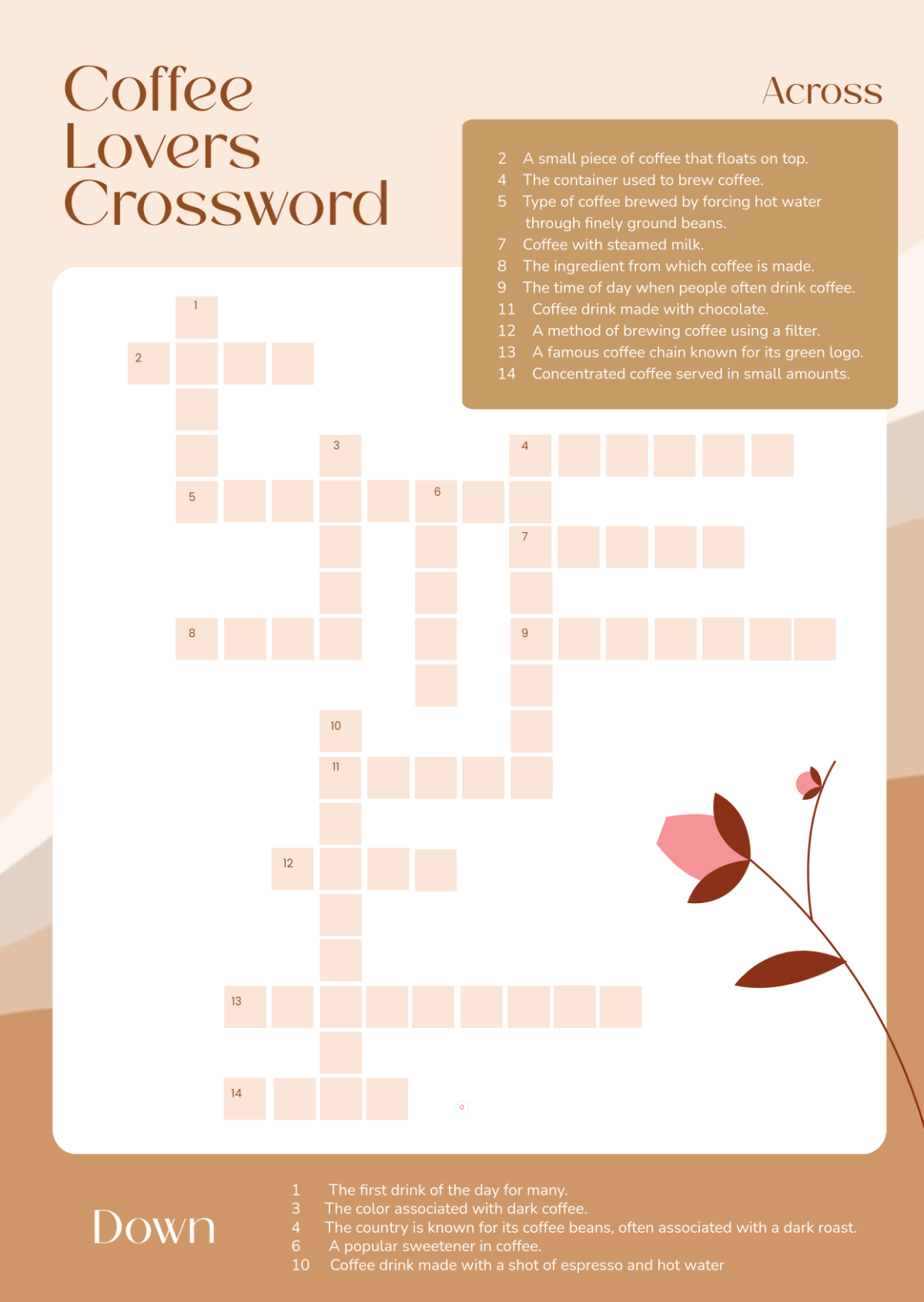 15-Word Crossword