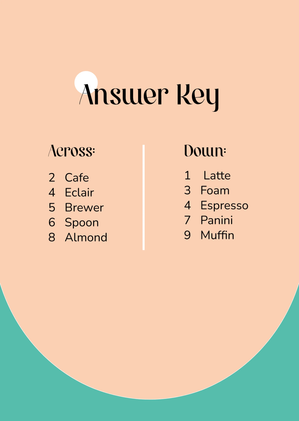 Free Blank Crossword Puzzle Template to Edit Online