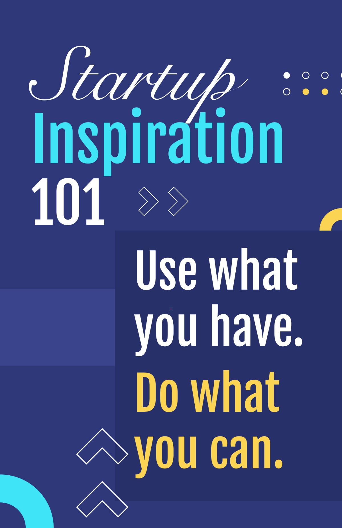 FREE Startup Inspirational Poster Template