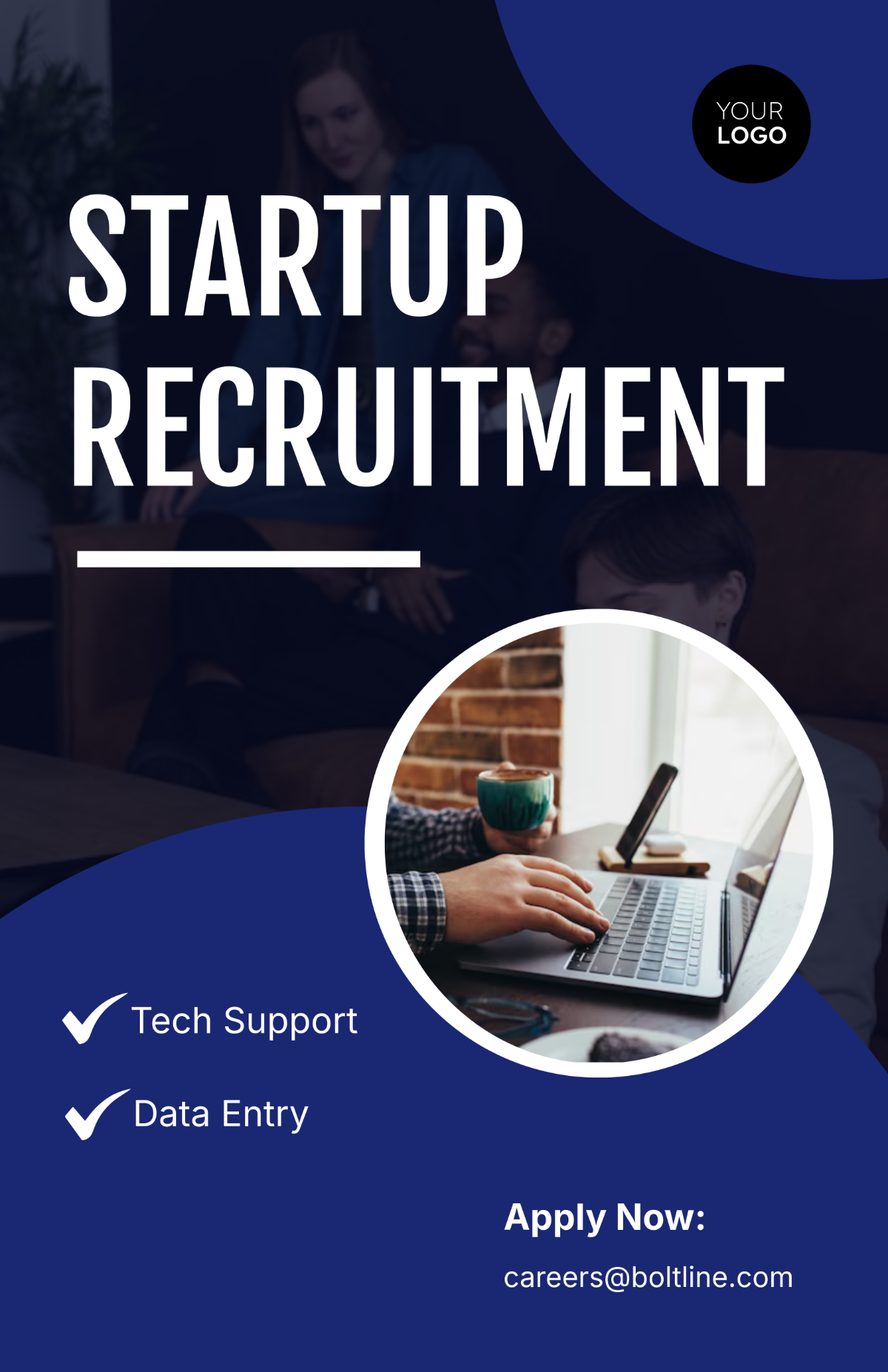 FREE Startup Recruitment Poster Template