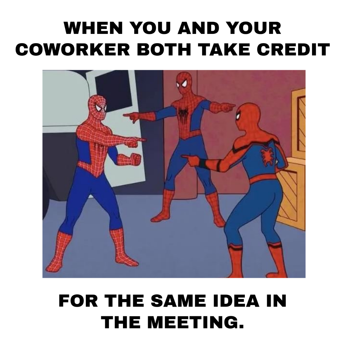 Free Spiderman Pointing Meme Template