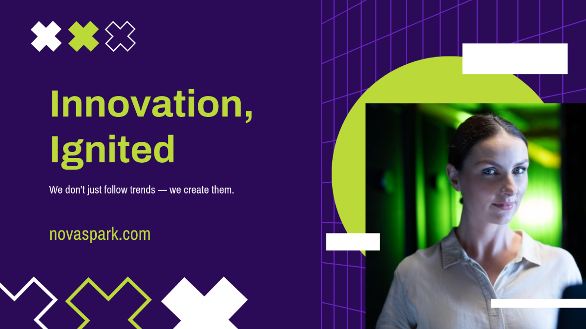 Free Innovative X Ad Template to Edit Online