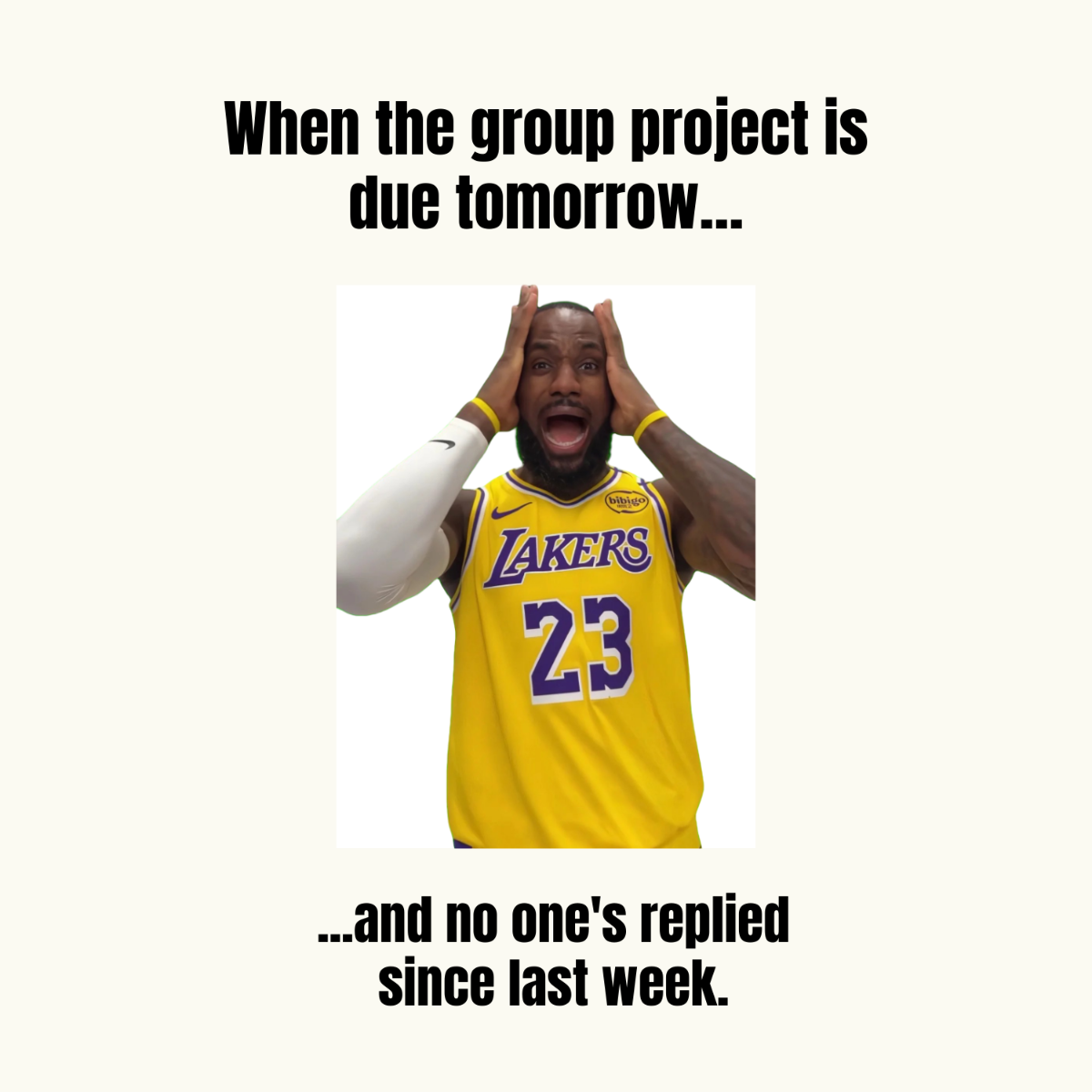 Free Lebron James Meme Template