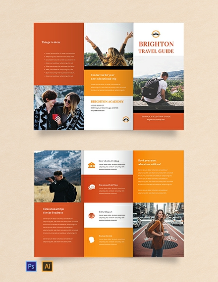 Free brochure templates for students 2016