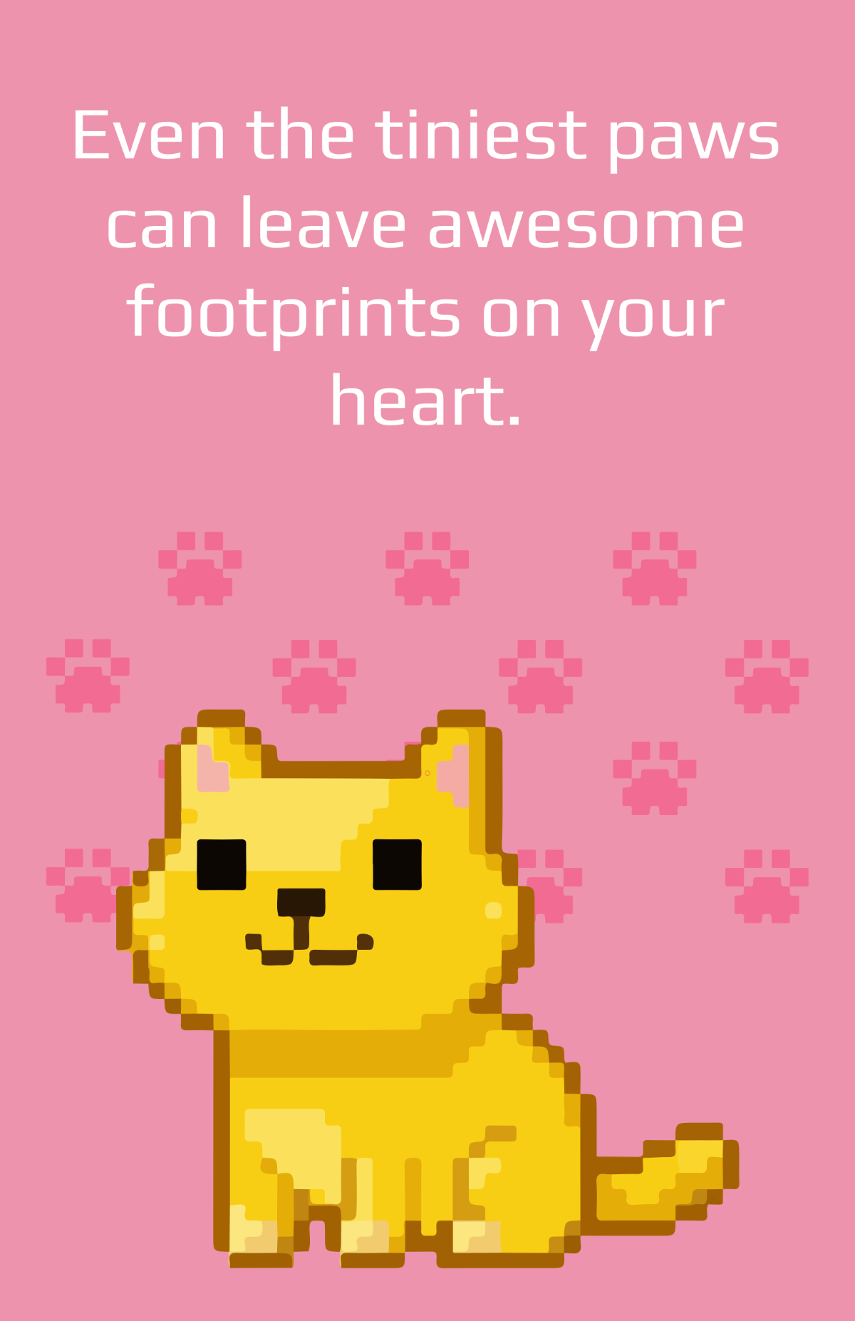 Creative Awesome Pixel Art Template