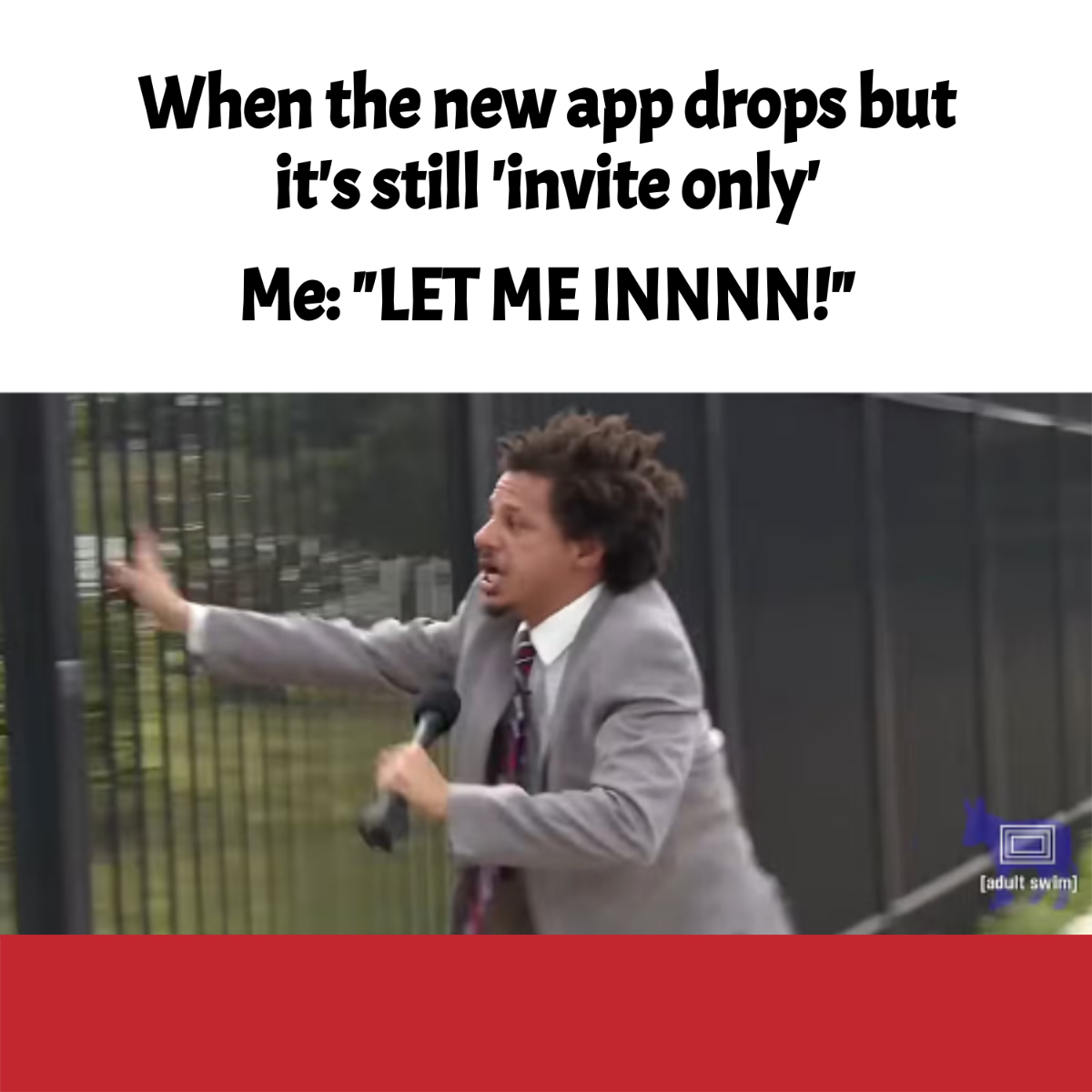 Free Let Me In Meme Template